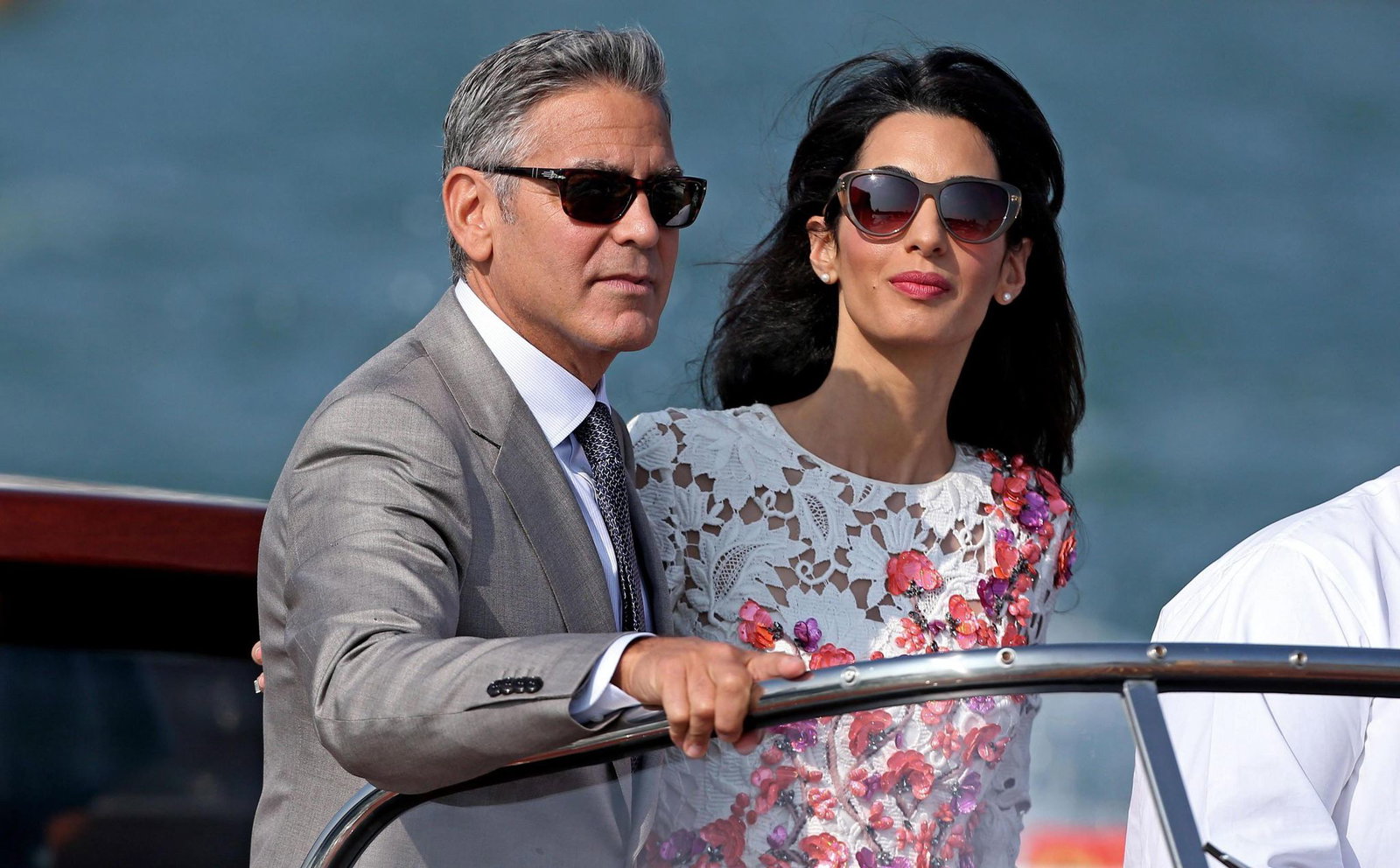 George und Amal Clooney gaben sich in Venedig das Jawort. (Archivbild)