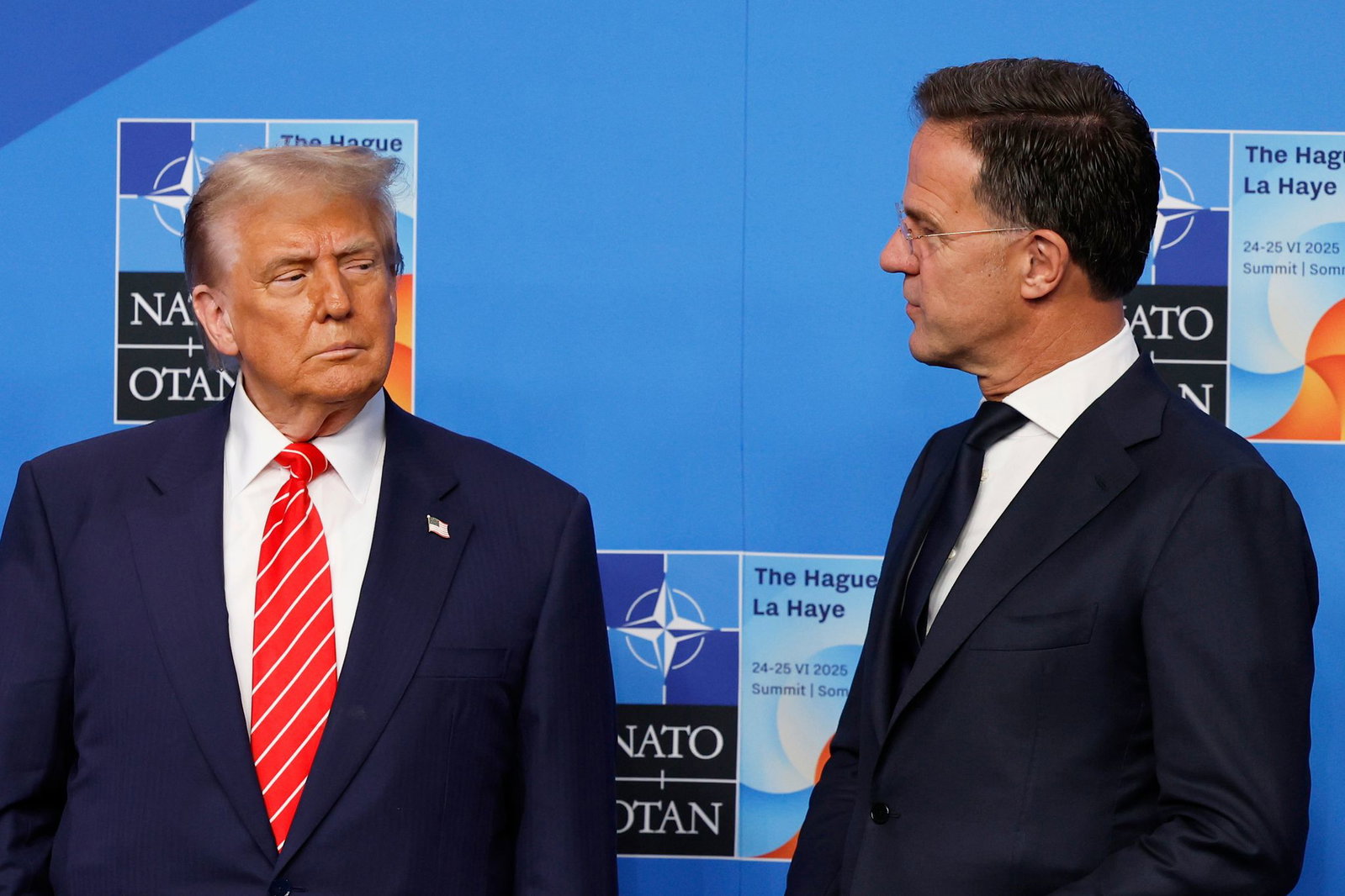 Beim Gipfel in Den Haag 2025 gelang es Nato-Generalsekretär Mark Rutte, den US-Präsidenten bei Laune zu halten. Klappt das auch in diesem Jahr? (Archivbild)