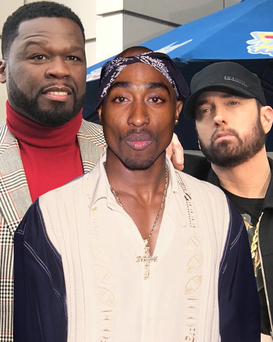 Tupac x 50 Cent x Eminem