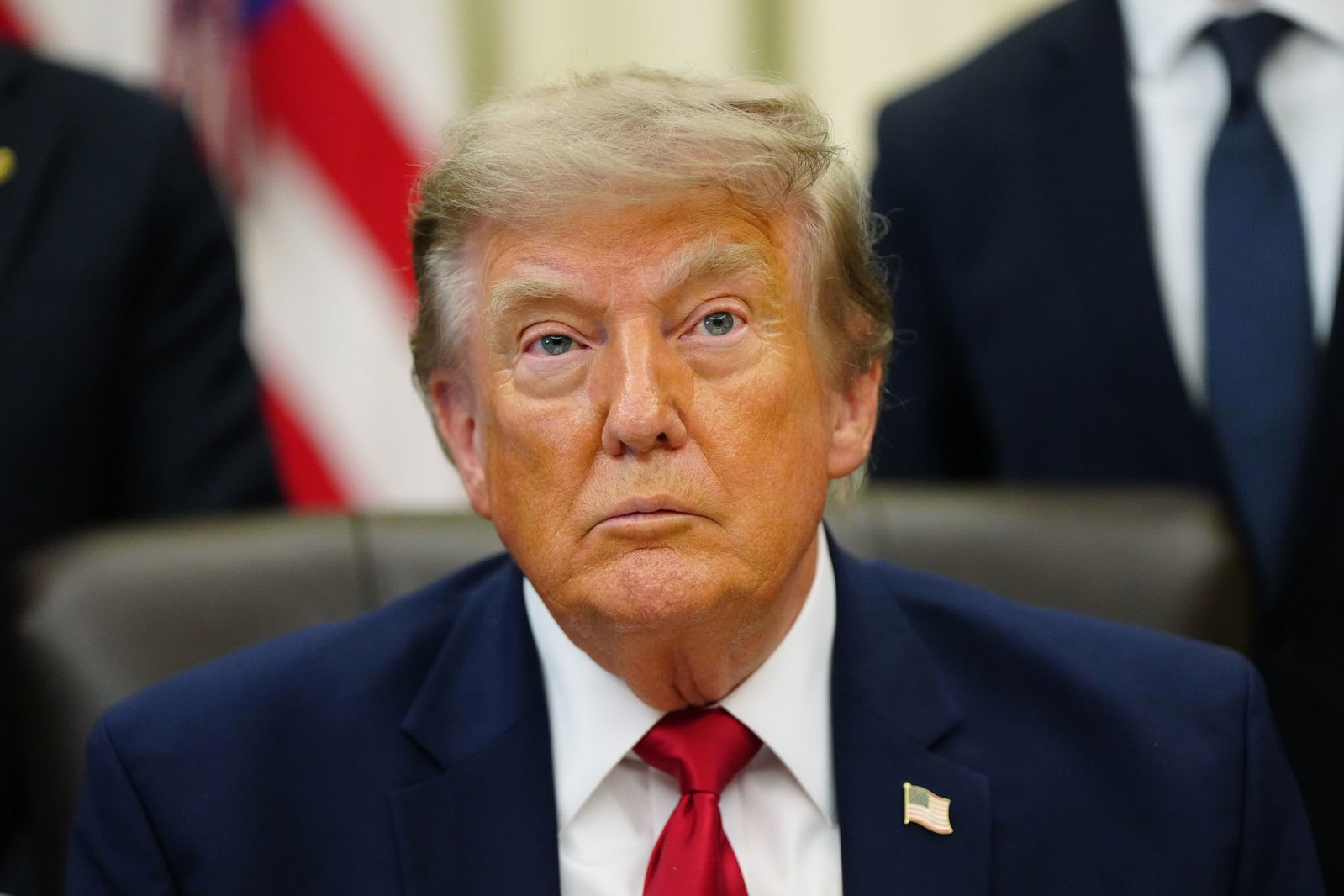 US-Präsident Trump droht dem Iran mit Angriffen auf zivile Infrastruktur. 