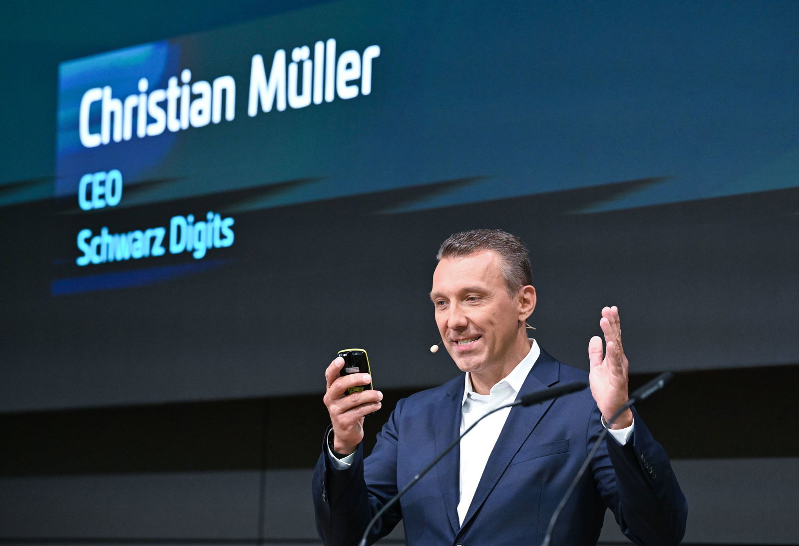Schwarz-Digits-Chef: «Wir sind gekommen, um zu bleiben».
