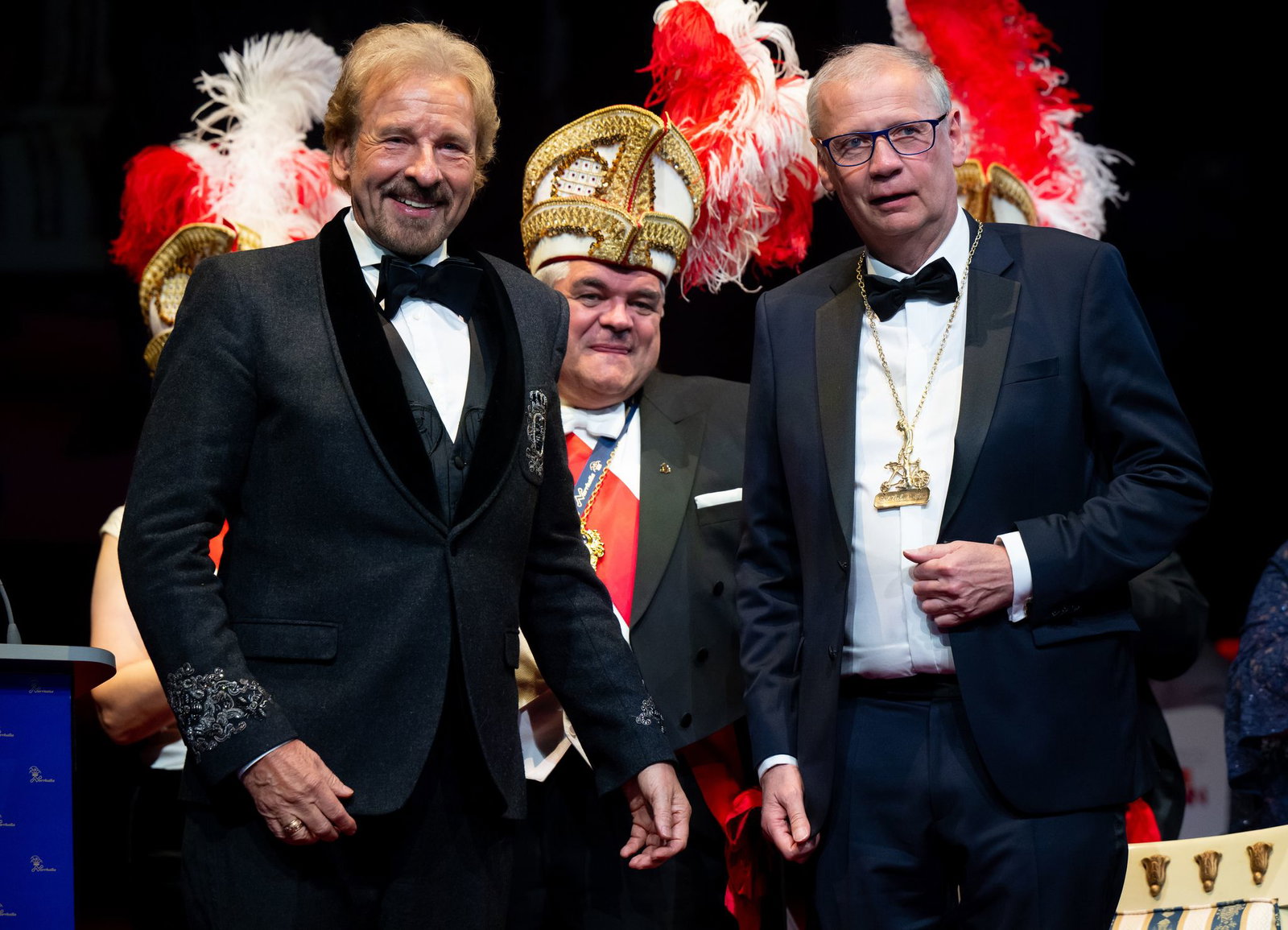 Jauch erhielt 2025 den Karl-Valentin-Orden - die Laudatio hielt sein Freund Thomas Gottschalk. (Archivbild)