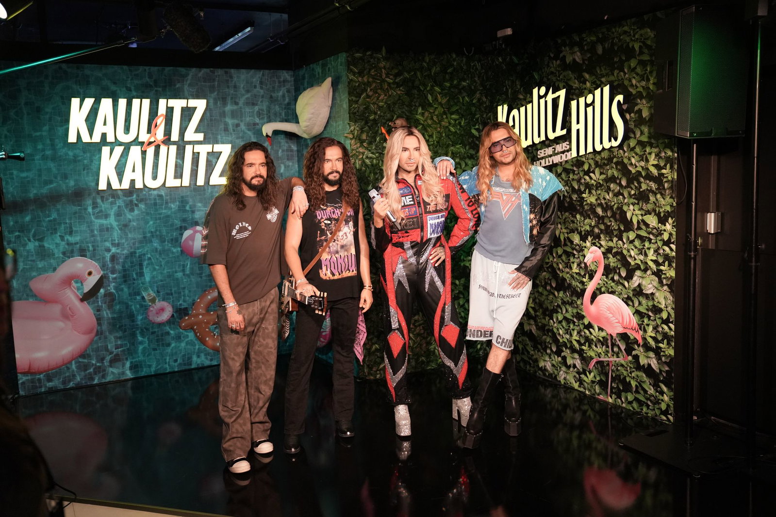 Die Kaulitz-Brüder haben ihre Wachsfiguren enthüllt.