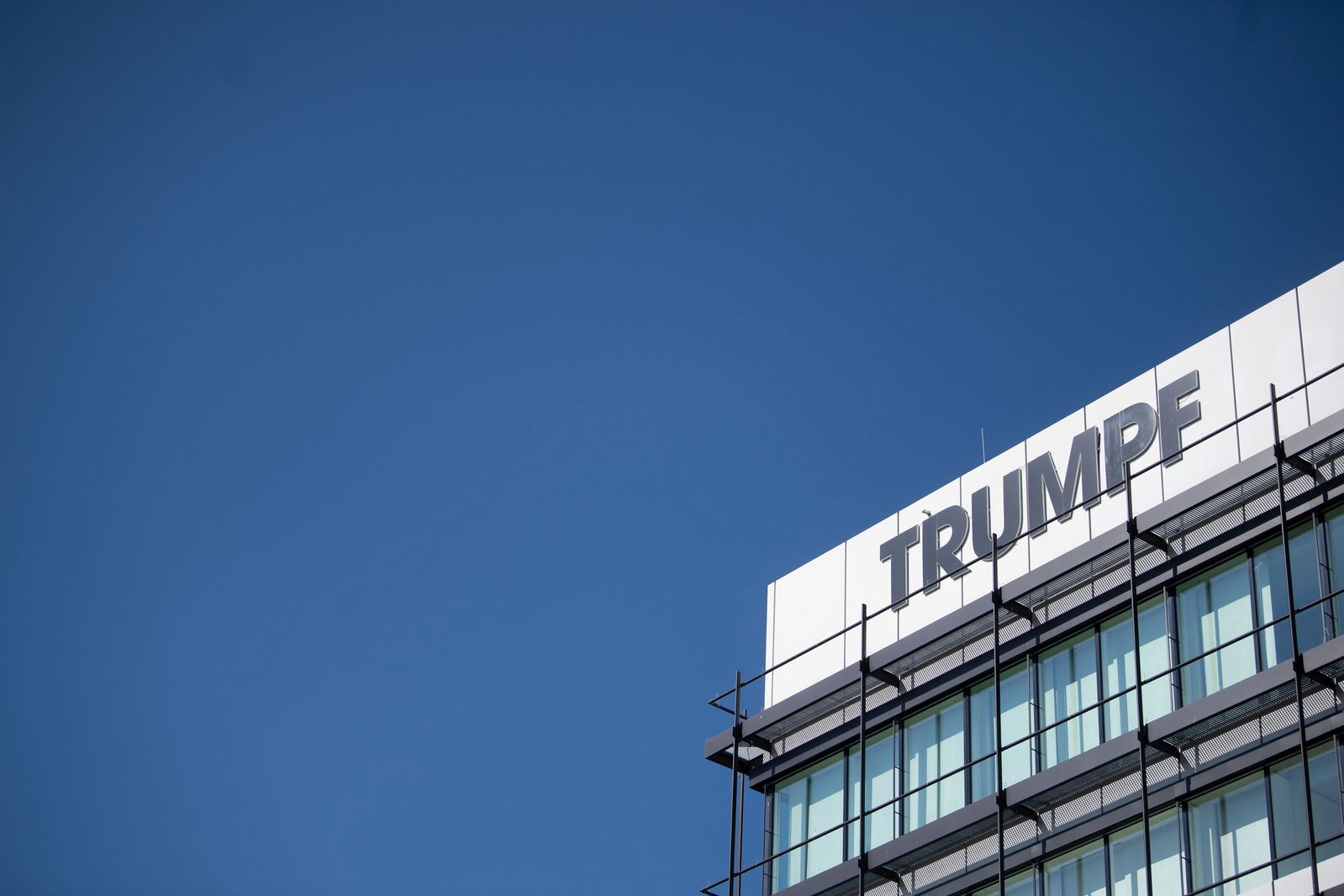 Trumpf: Umsatz minimal gestiegen. (Archivbild)