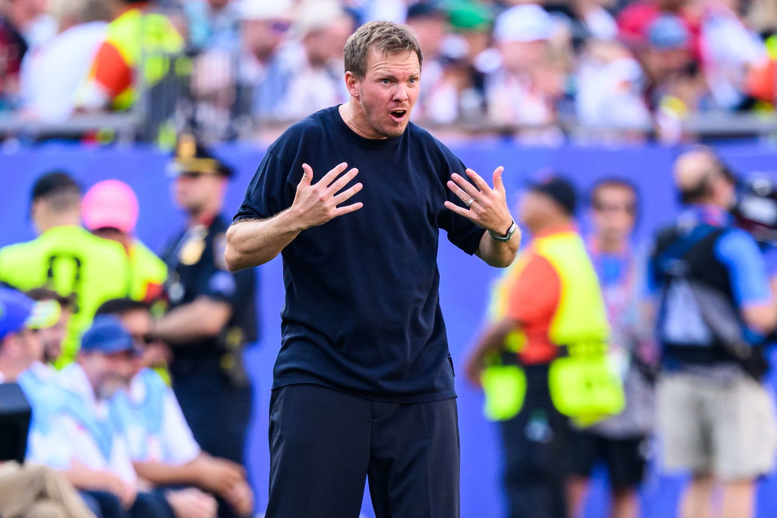 Nagelsmann war mit der DFB-Auswahl in Amerika trotz großer Ziele schwer gescheitert. 