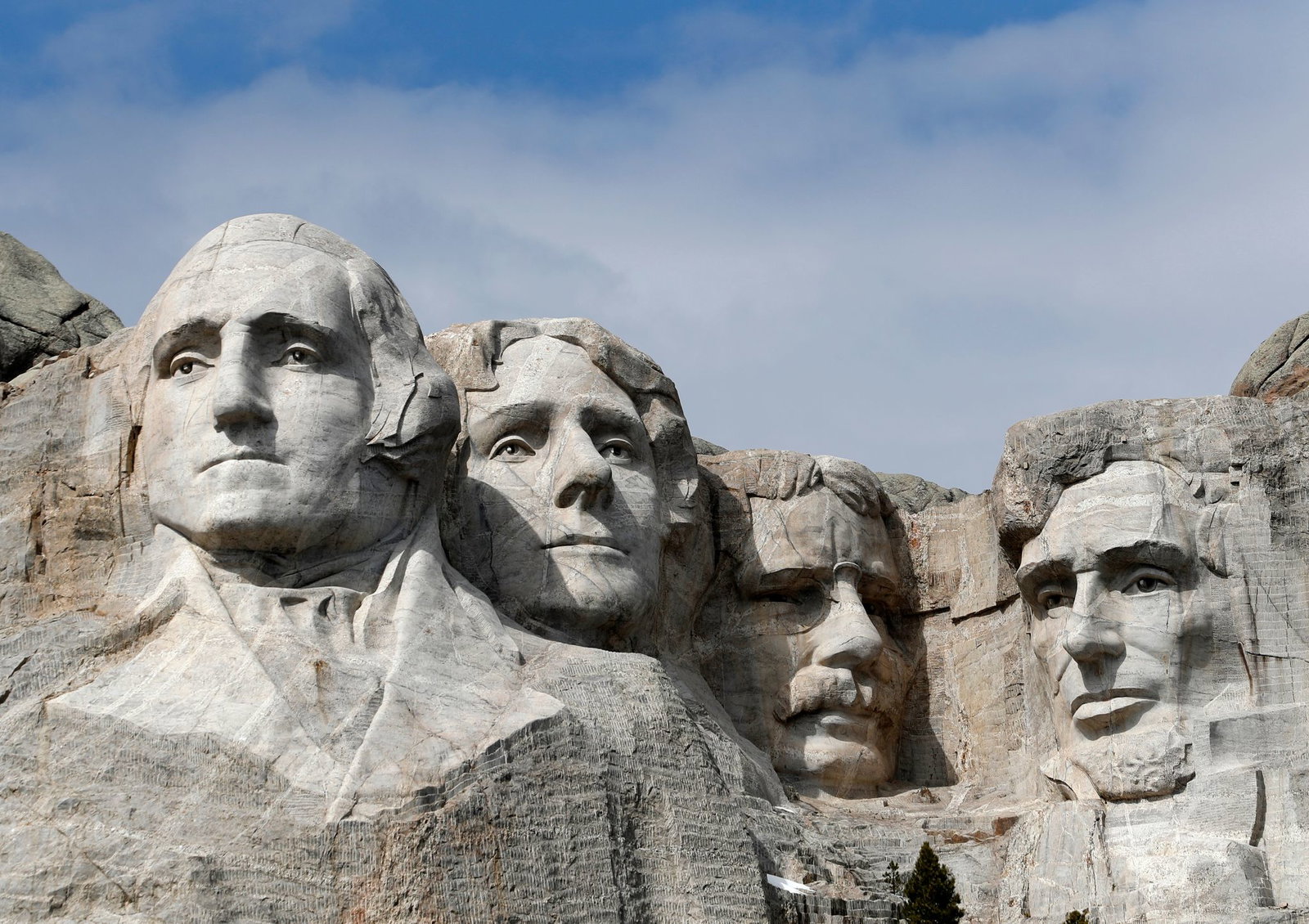 Der Bildhauer von Mount Rushmore wollte die wichtigsten Präsidenten verewigen. (Archivbild)