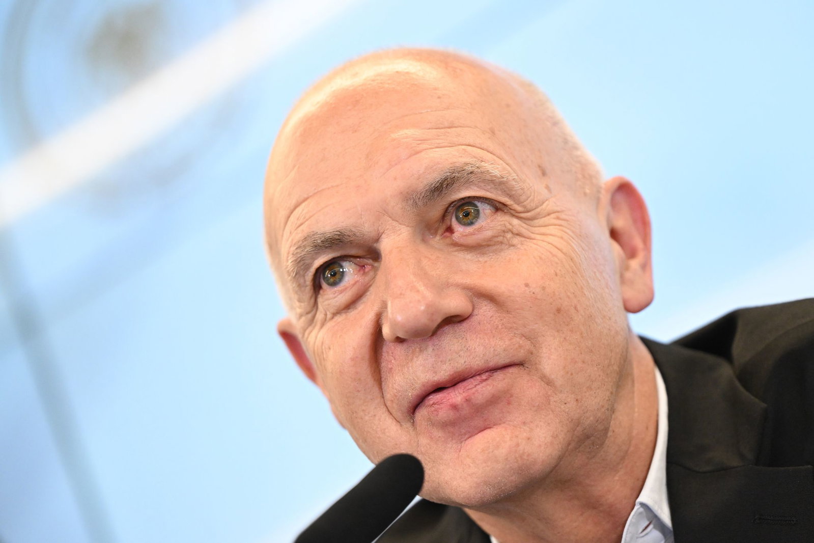 Voll auf UEFA-Linie: DFB-Präsident Bernd Neuendorf. (Archivbild)