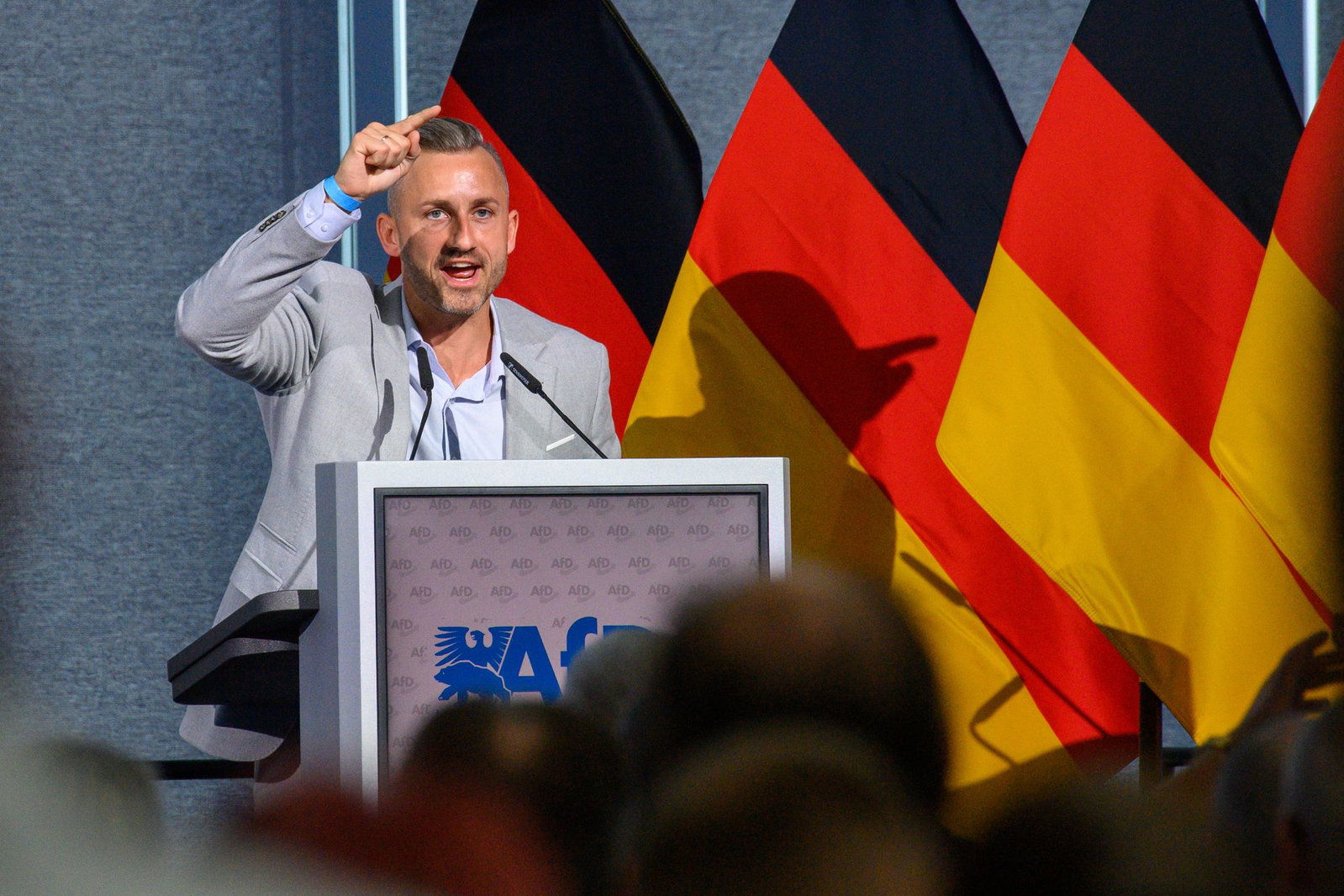 «Die Leute möchten den politischen Wandel», sagt AfD-Spitzenkandidat Ulrich Siegmund.