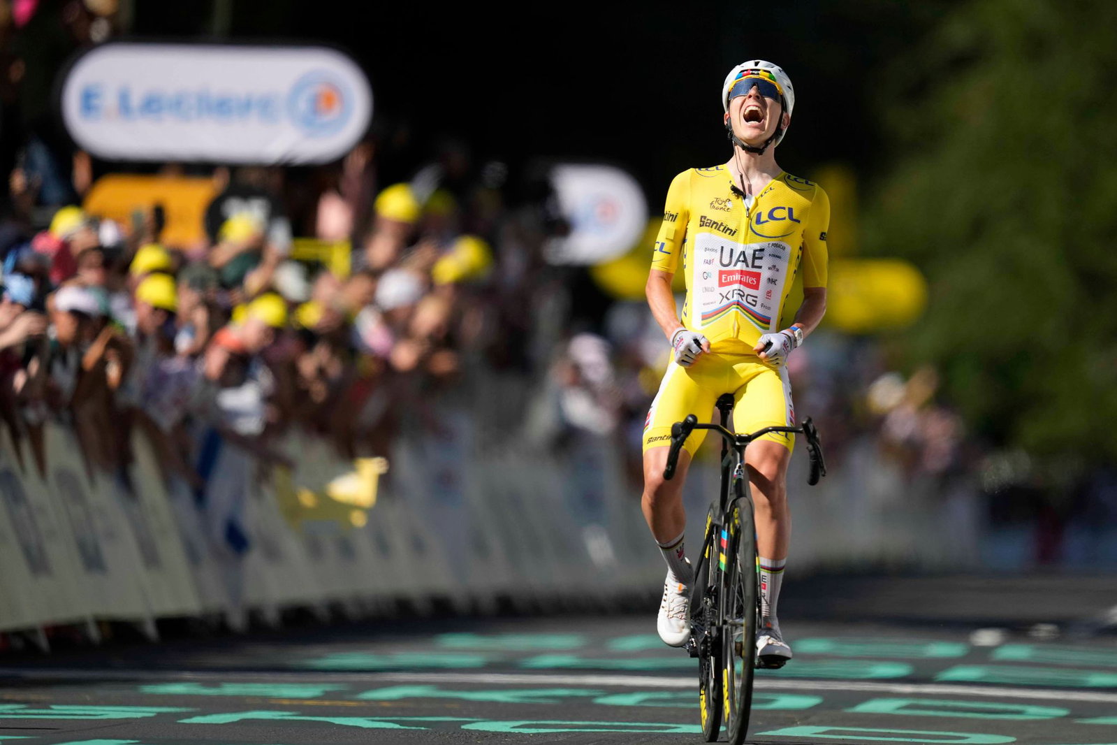 Nächster Etappensieg bei der Tour de France für Ausnahmekönner Pogacar.