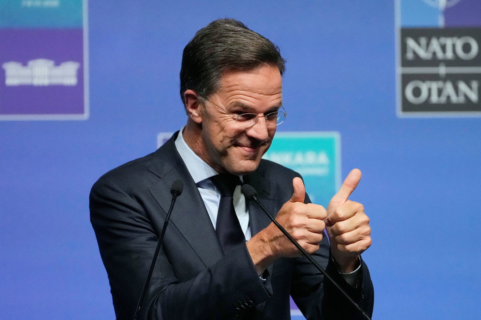 Nato-Generalsekretär Mark Rutte verbreitet vor dem Nato-Gipfel Optimismus.
