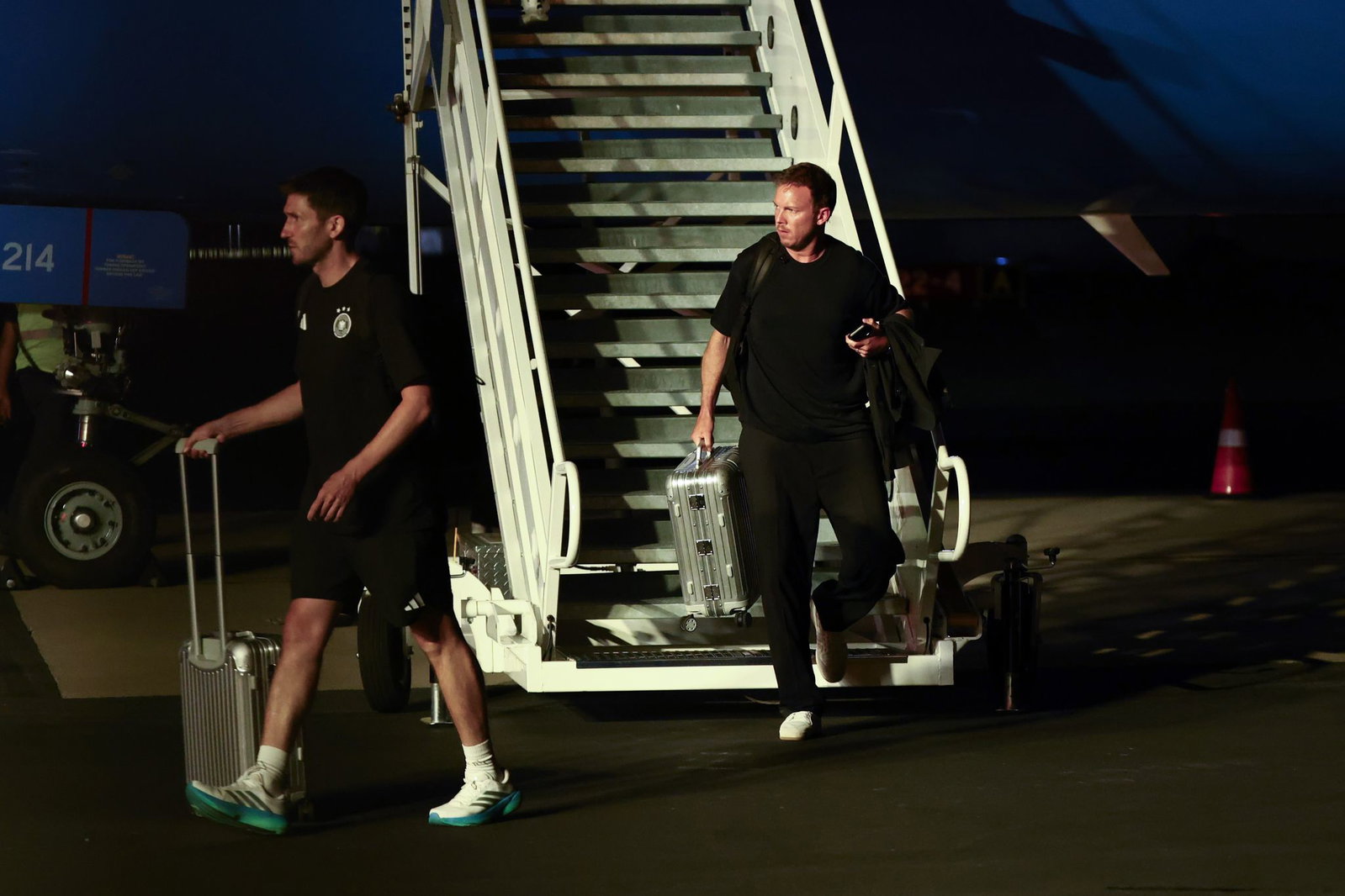Nach höchsten Zielen ganz unten angekommen: Julian Nagelsmann nach der Rückkehr aus Foxborough. 