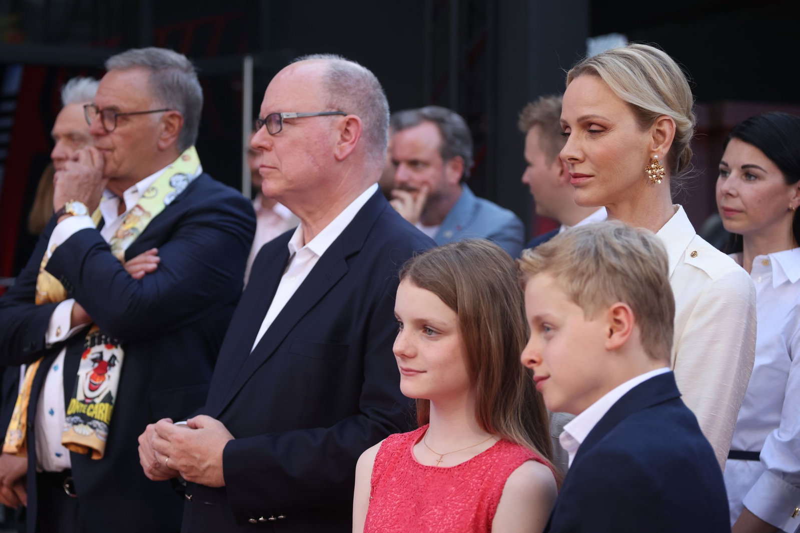 Fürst Albert kam gemeinsam mit seiner Ehefrau Charlene und den gemeinsamen Zwillingen in den Europapark.
