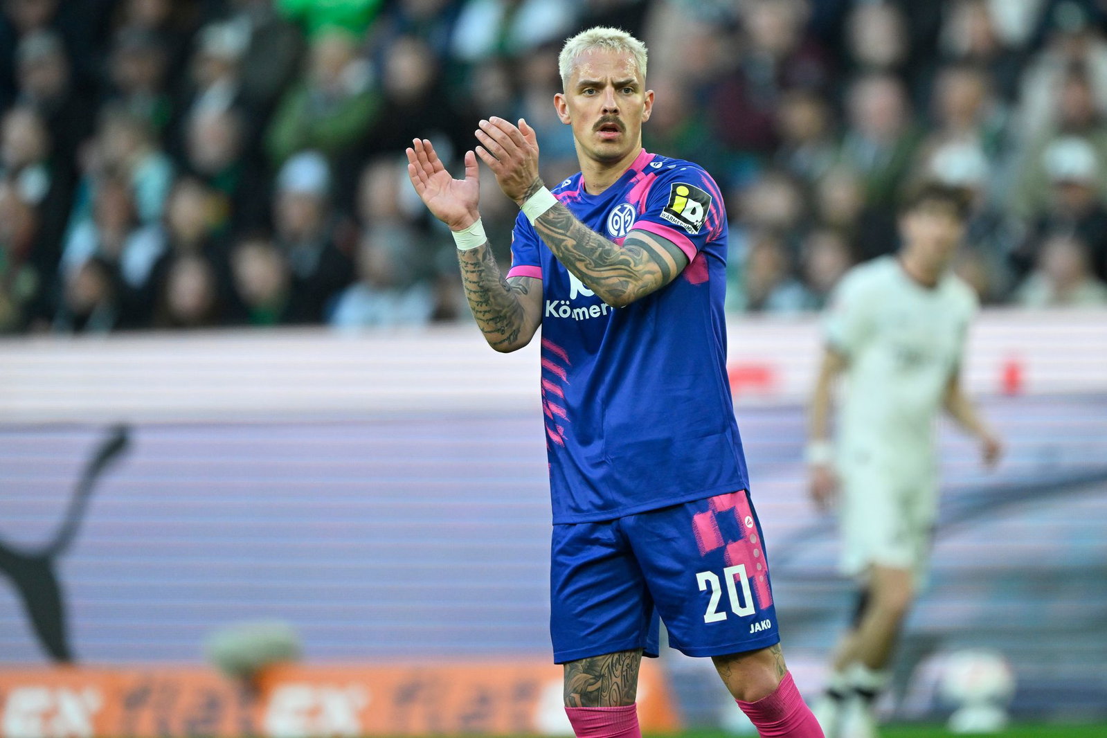 Phillip Tietz erzielte das erste Mainzer Tor im Testspiel gegen Kaiserslautern. (Archivbild)