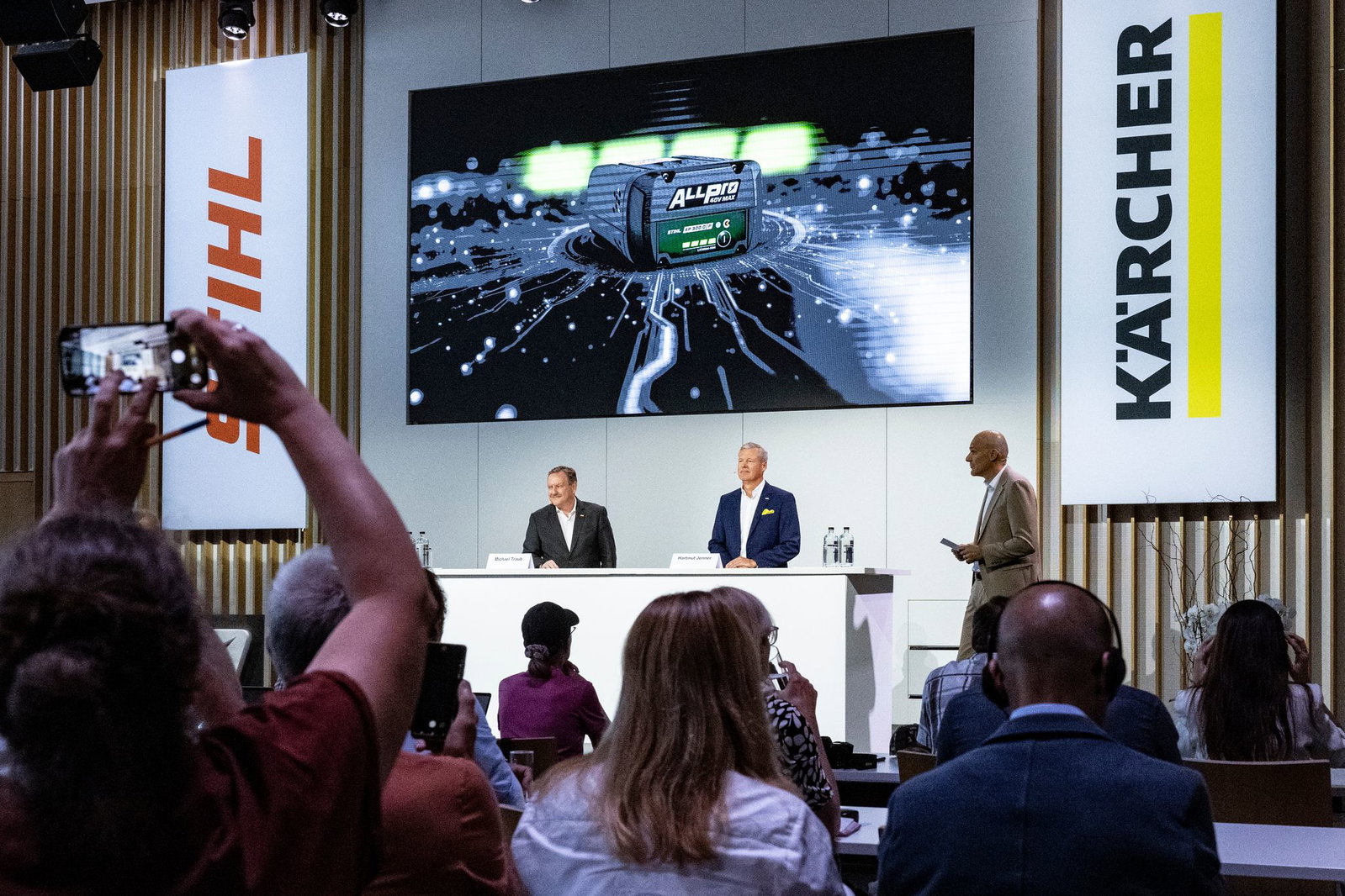Stihl und Kärcher starten Akku-Allianz. 