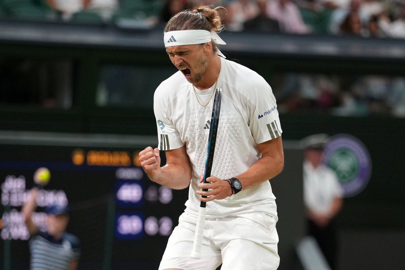 Alexander Zverev möchte erstmals ins Viertelfinale von Wimbledon.