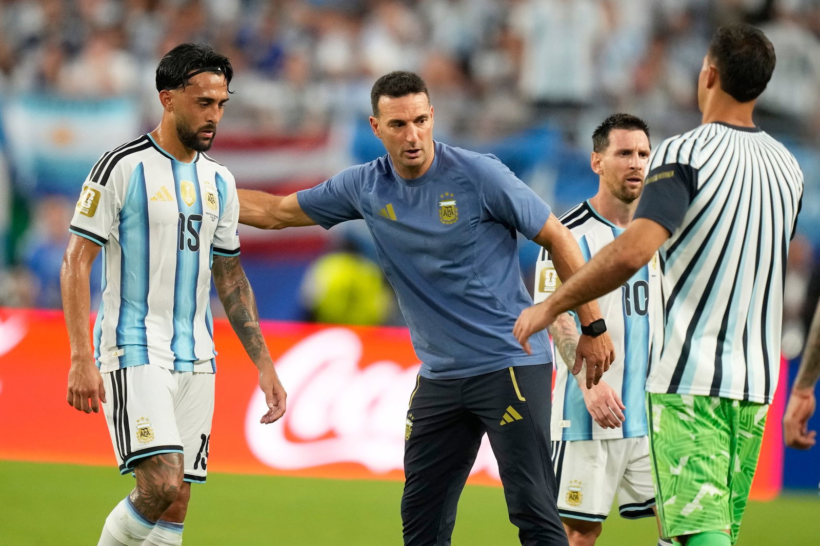 Argentiniens Trainer Lionel Scaloni.