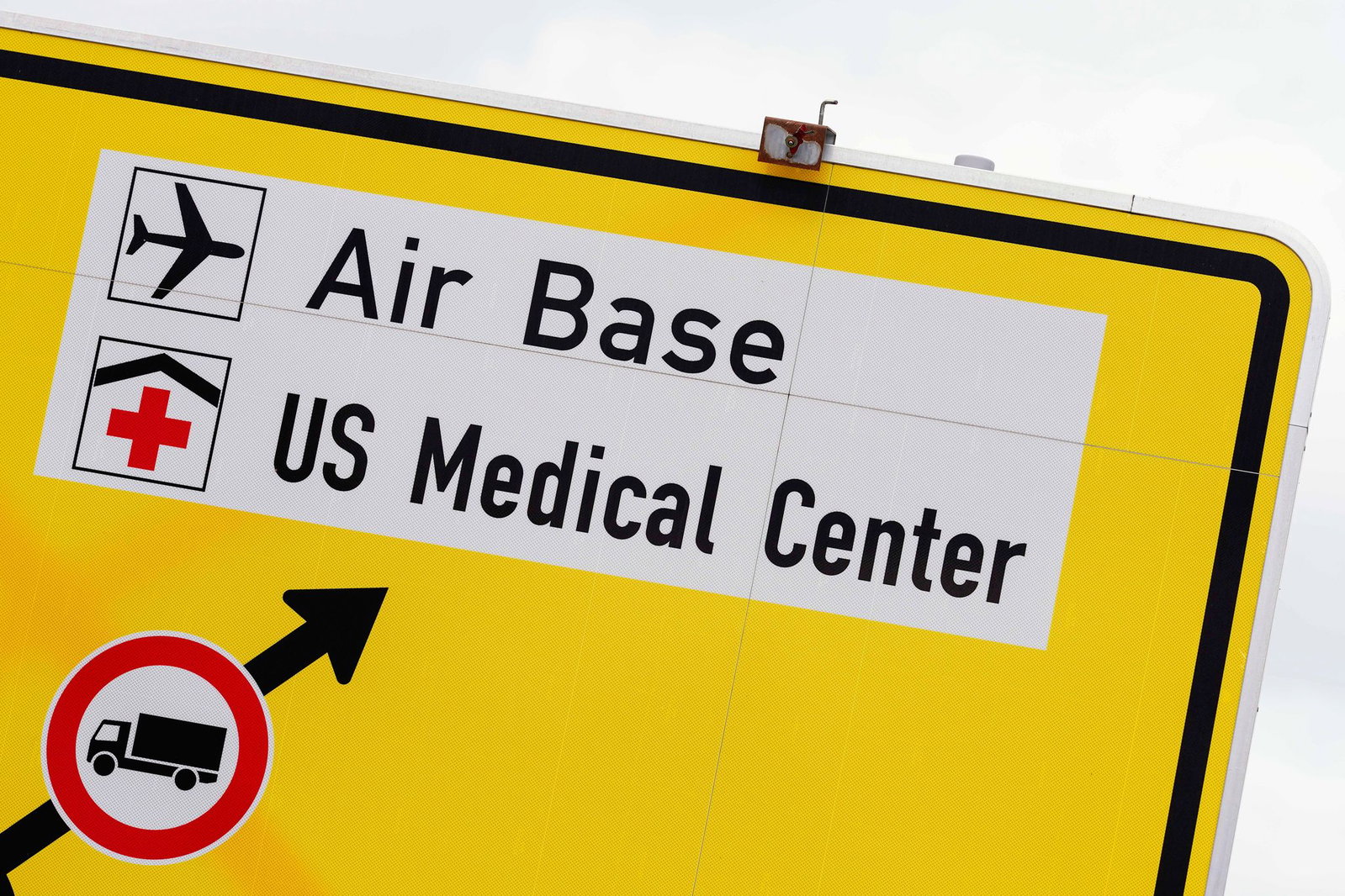 Das US Medical Center steht unweit der Air Base Ramstein. (Archivbild)