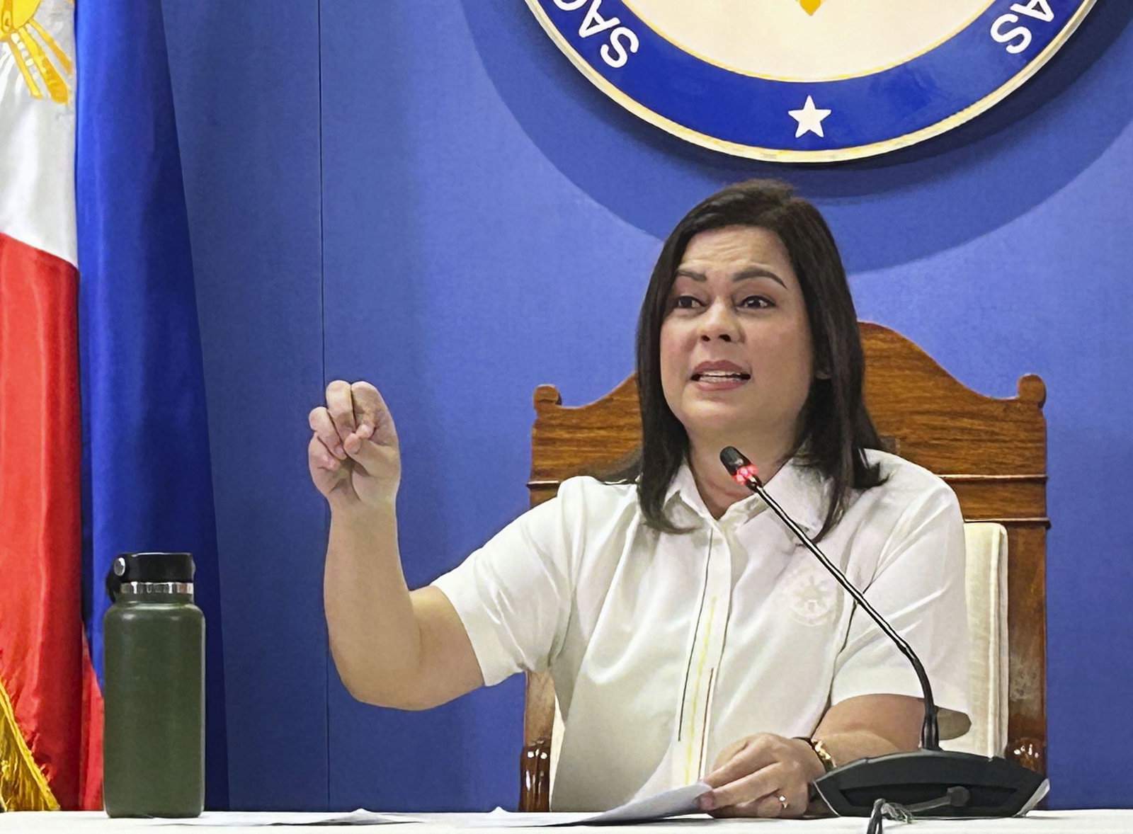 Für Sara Duterte könnte der Prozess das politische Aus bedeuten. (Archivbild)