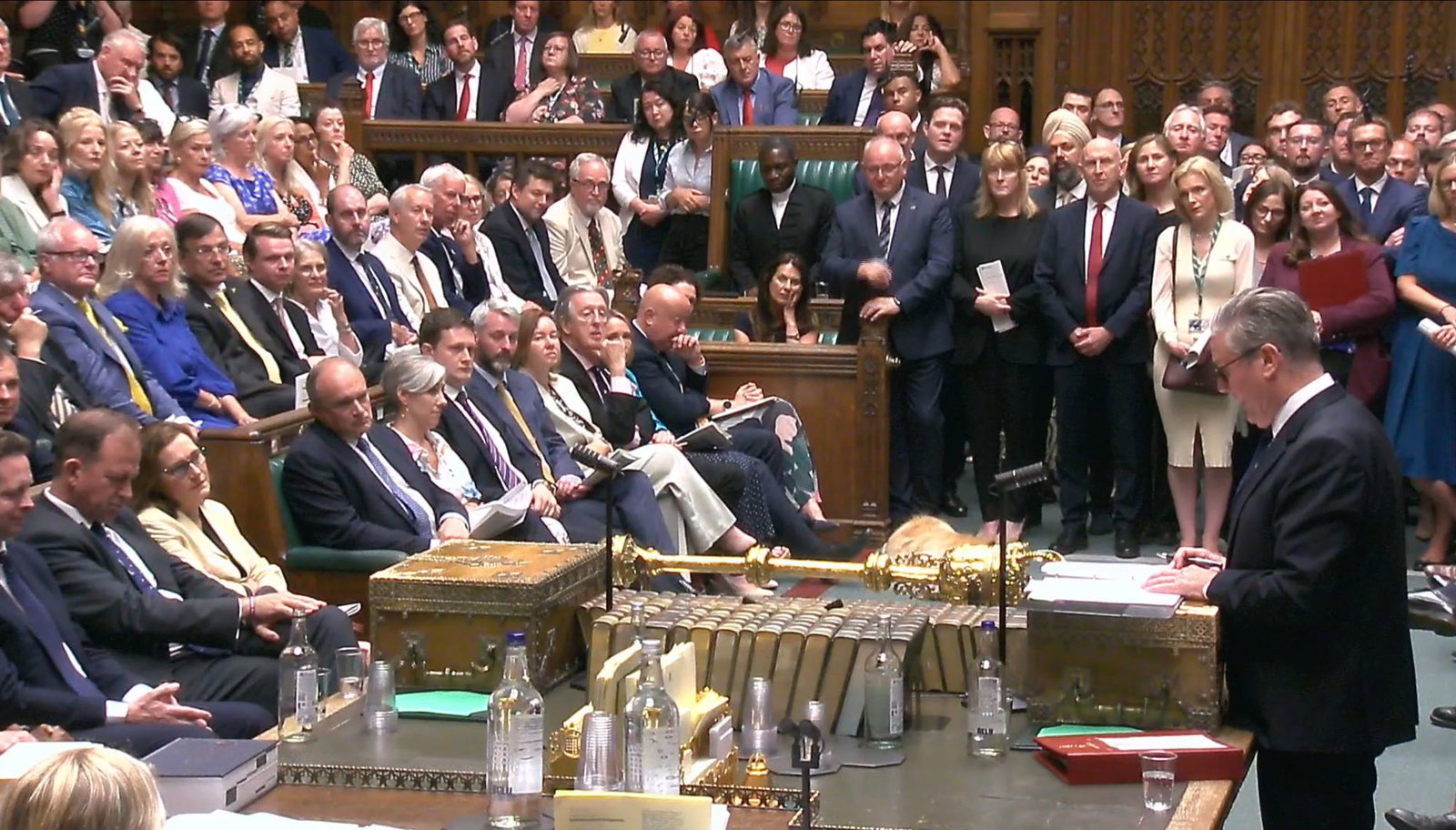 Starmer erlebte seine letzte Fragestunde im britischen Parlament.