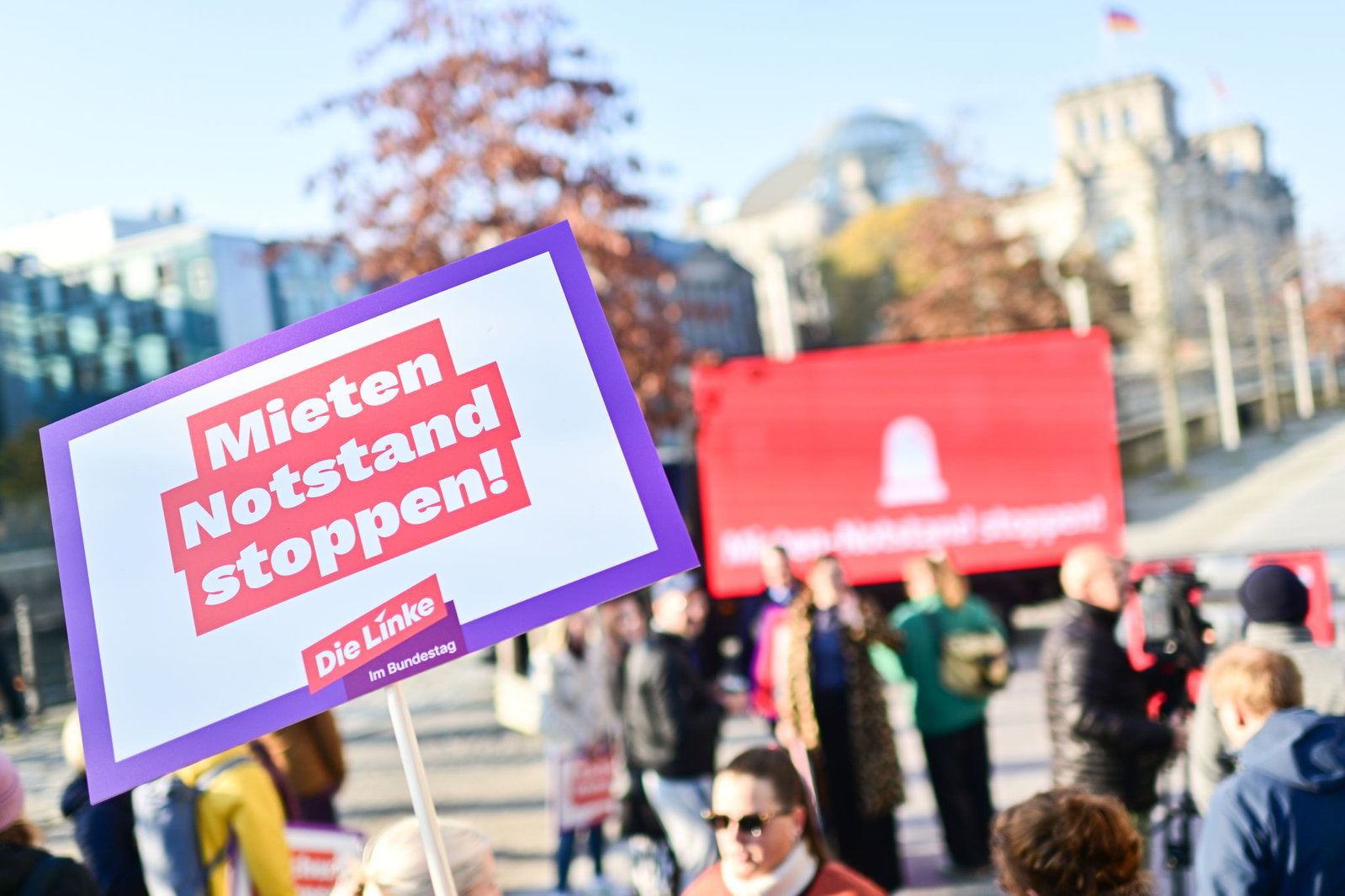 Die Linke hat die Bezahlbarkeit von Mietwohnungen zum Topthema erklärt. (Archivbild) 