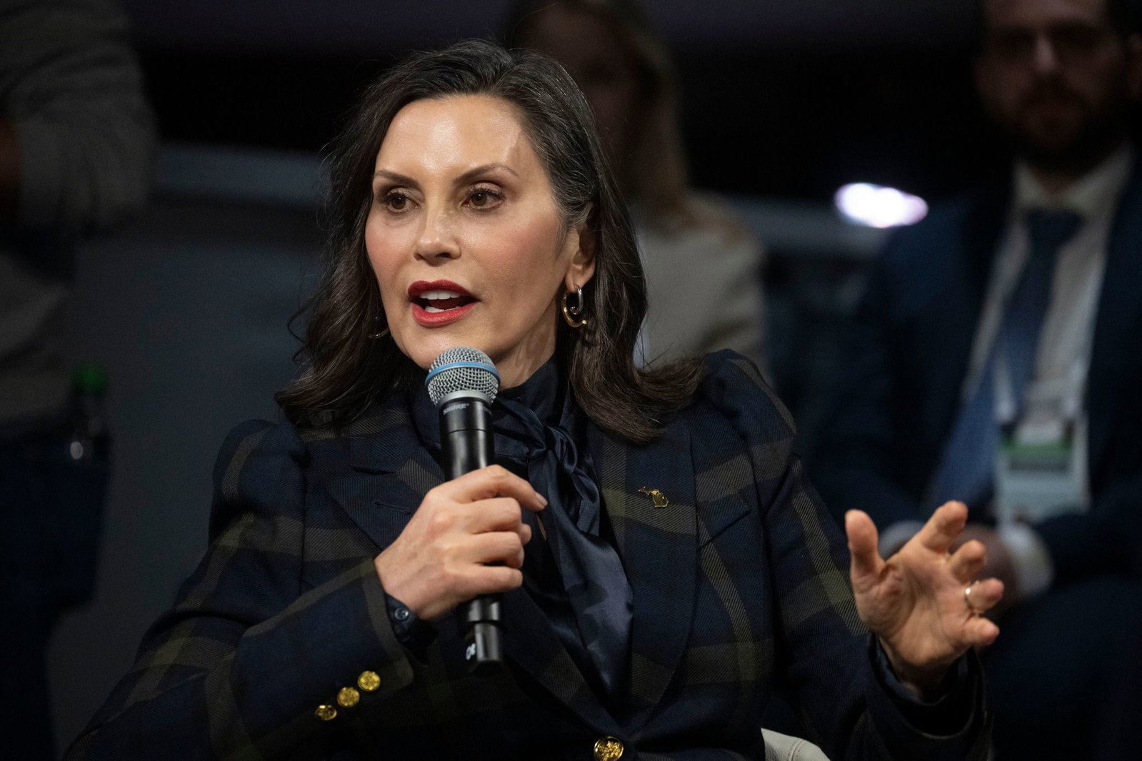 Wird Gretchen Whitmer bei der US-Wahl 2028 als Präsidentschaftskandidatin der Demokraten antreten? (Archivbild)
