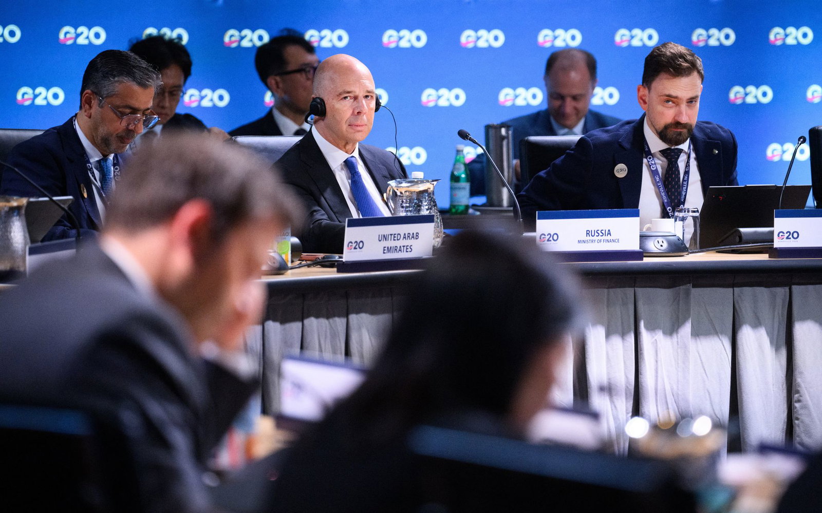 In der Runde der G20-Finanzminister sitzt erstmals wieder ein russischer Minister. 