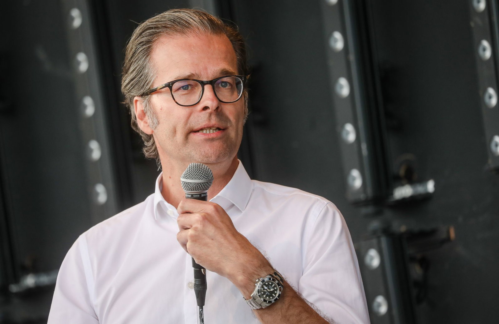 Traut dem KSC eine Menge zu: Präsident Holger Siegmund-Schultze. (Archivbild)