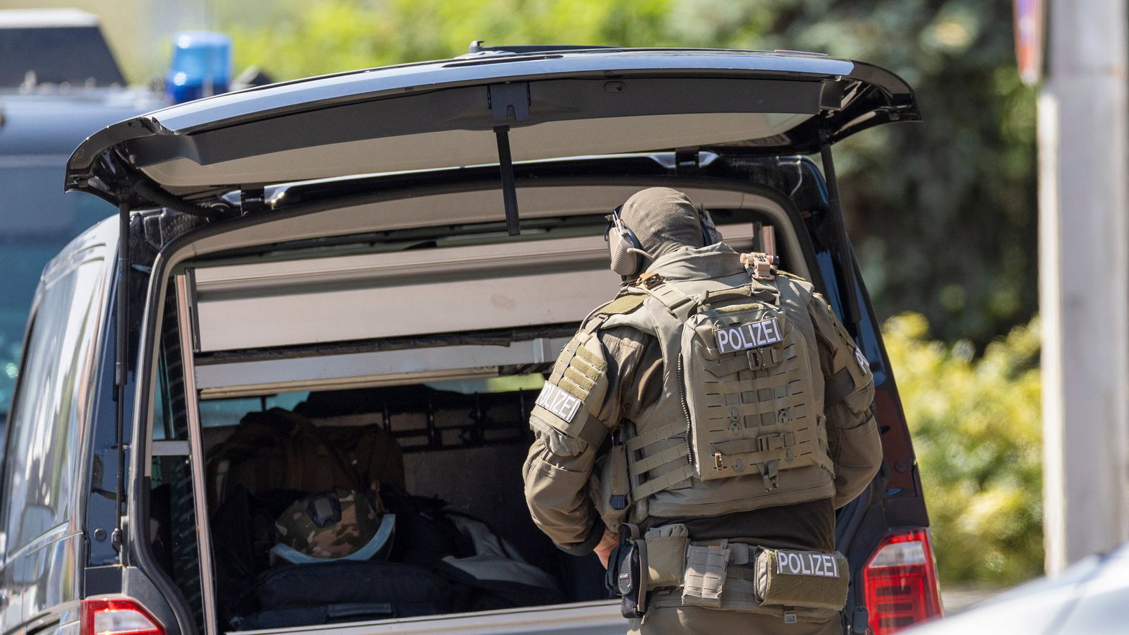 Die Polizei musste wegen des Verdächtigen das SEK rufen. (Symbolbild)
