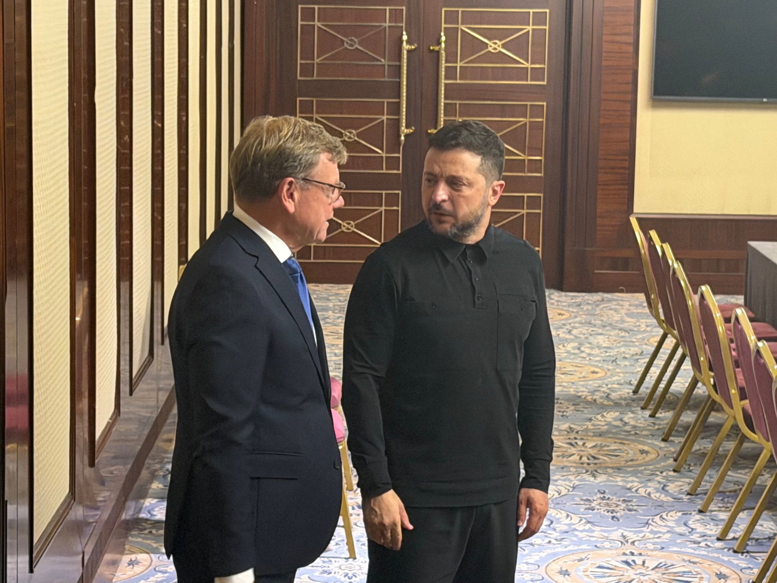 Präsident Selenskyj dankte Wadephul für die deutsche Hilfe.