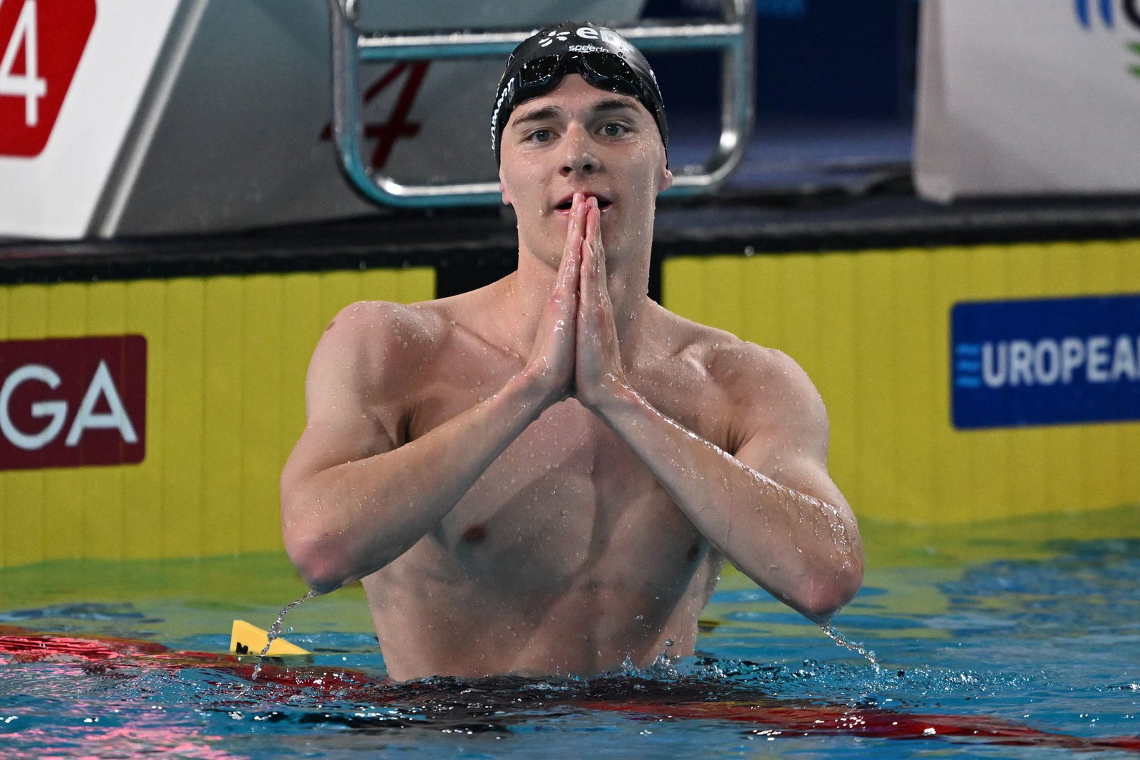 Johannes Liebmann schwimmt auch am letzten EM-Tag.