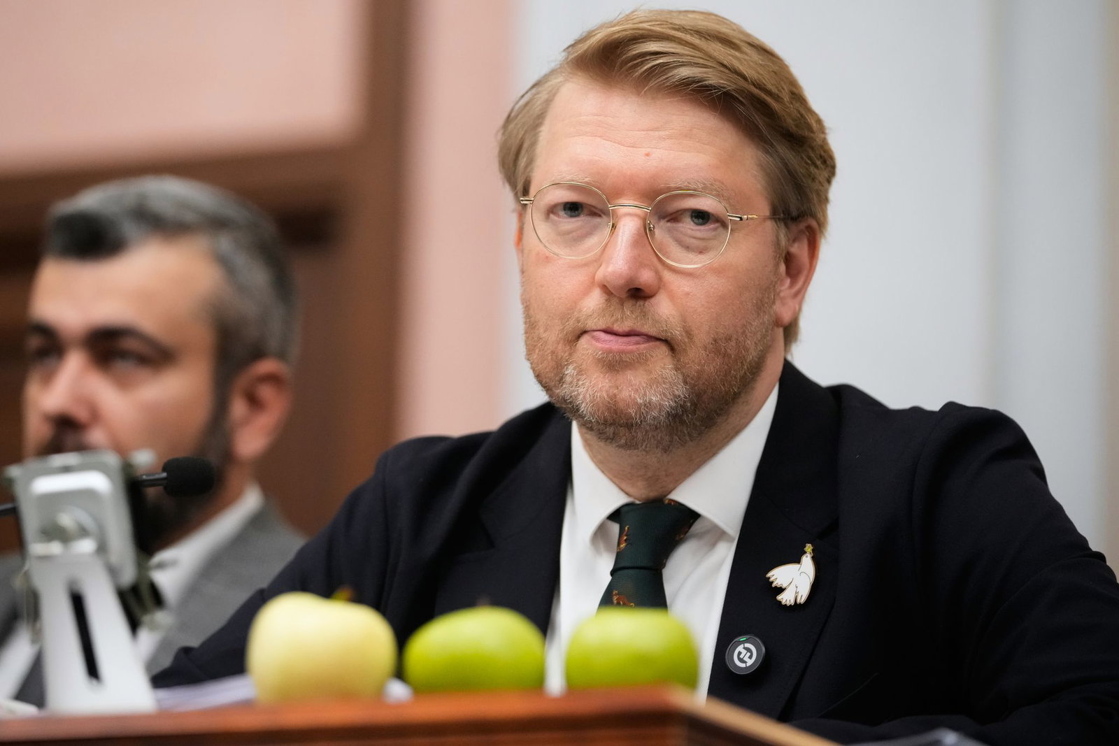 Der Chef der liberalen Oppositionspartei Jabloko, Nikolai Rybakow, verzeichnete zuletzt einen starken Zulauf für seine Partei.