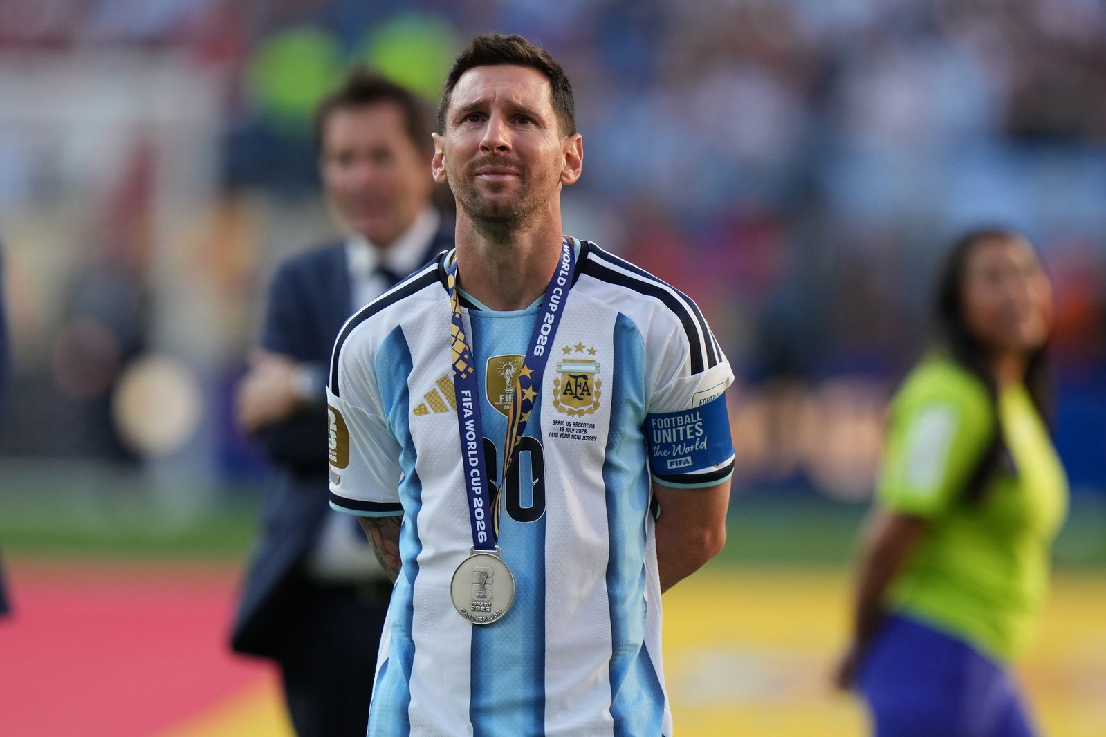 Messi vergoss nach dem verlorenen Finale Tränen. (Archivbild)