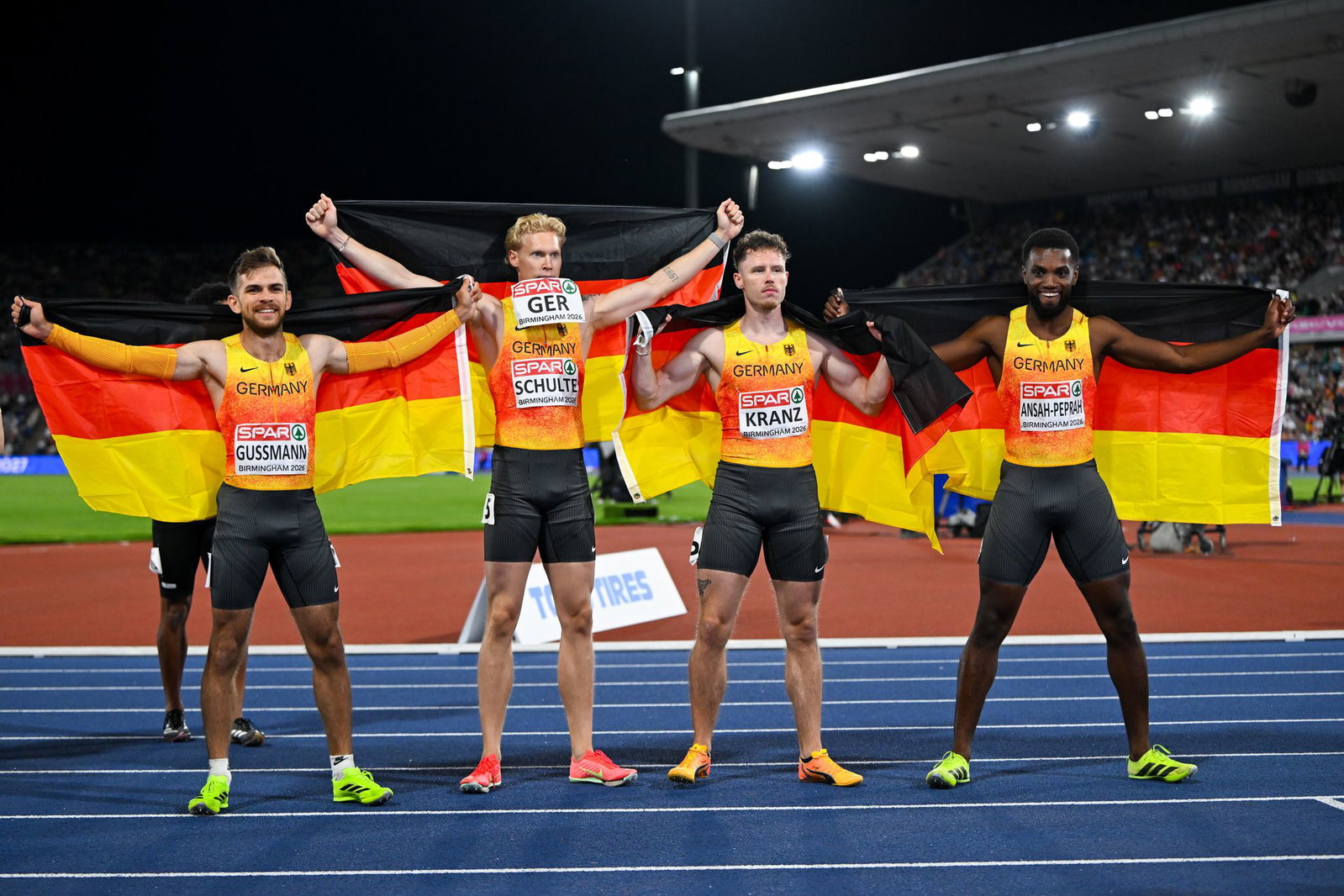 Die deutschen Sprinter holten ohne Owen Ansah EM-Silber.
