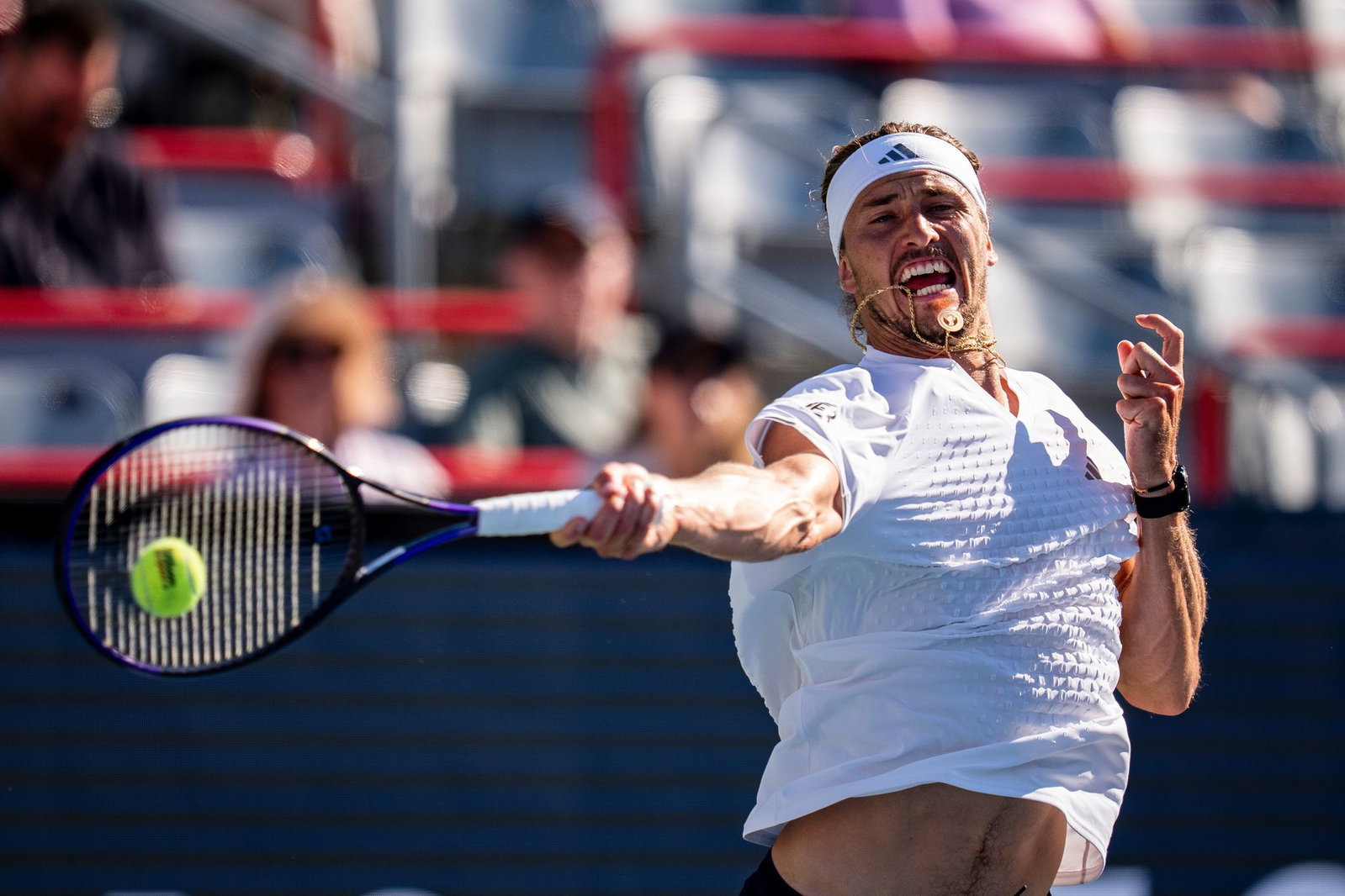 Zverev hatte in Cincinnati auch in der zweiten Partie keinen guten Beginn. (Archivbild)
