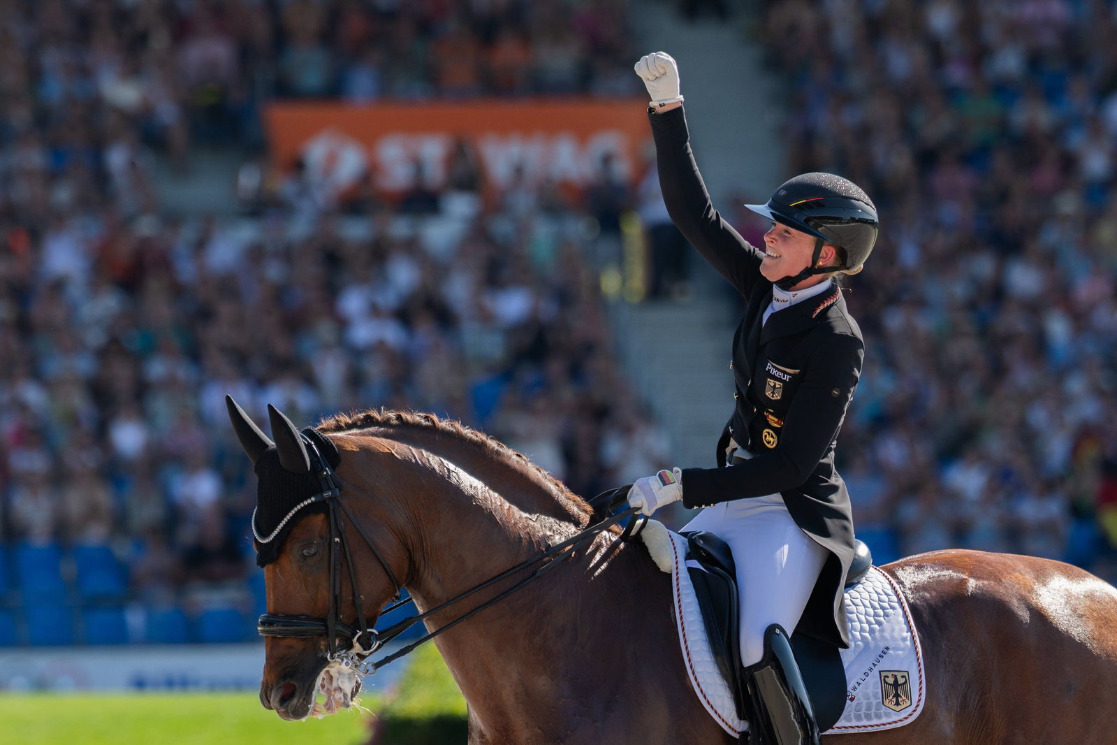  Katharina Hemmer feierte Bronze.