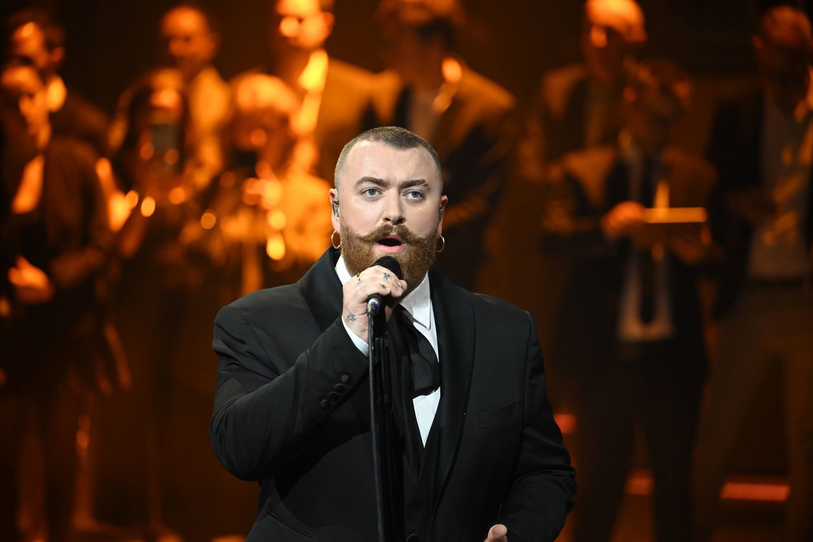 Sam Smith ist glücklich verliebt - und das hört man auch. (Archivbild)