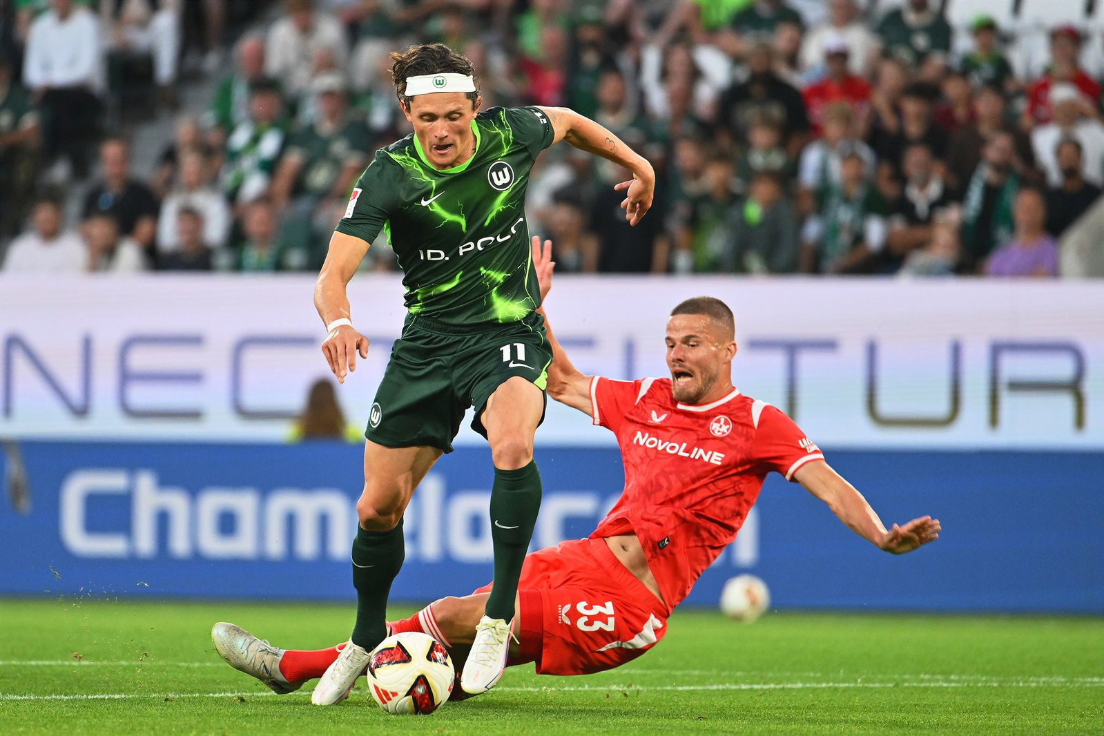 Fabian Reese deutete seine Klasse im Wolfsburg-Trikot immer wieder an.