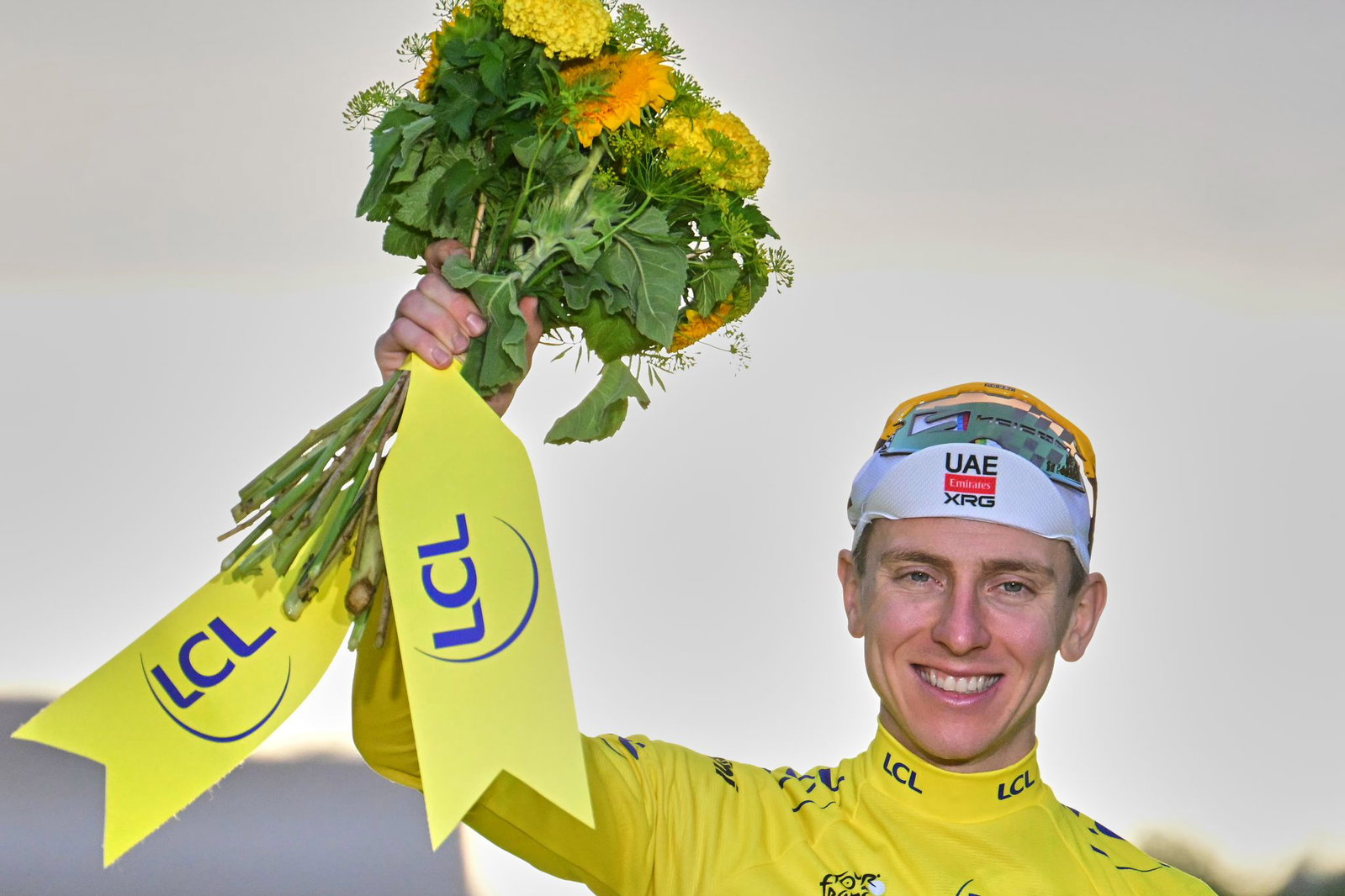 Tour-de-France-Sieger Tadej Pogacar nimmt die Vuelta in Angriff. (Archivbild)