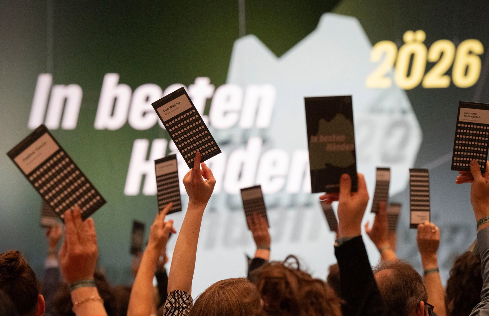 Bei Parteitagen der Grünen im Land wird oft stundenlang über Änderungsanträge diskutiert. (Archivbild)