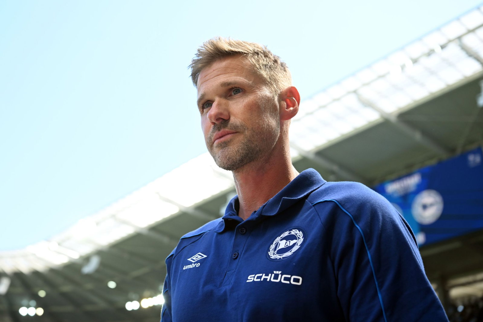 Gab seinen Einstand auf Bielefelder Seite: Neu-Trainer Oliver Kirch.