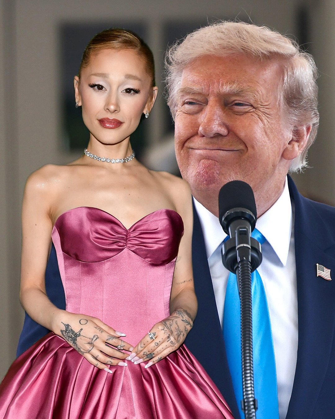 Ariana Grande x Donald Trump