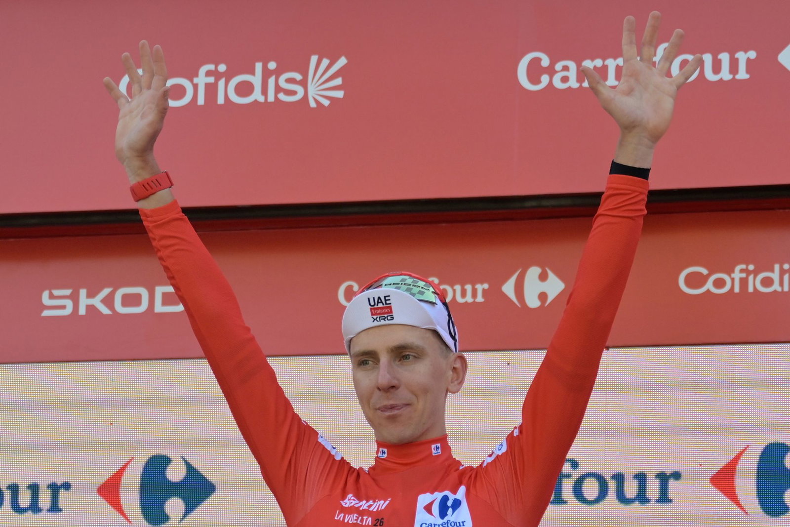 Tadej Pogacar dominiert die Vuelta. (Archivbild)