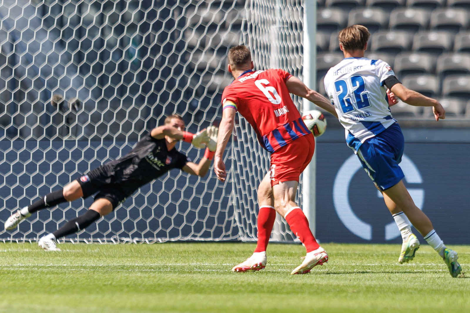 Marten Winkler war der überragende Spieler der ersten Halbzeit.