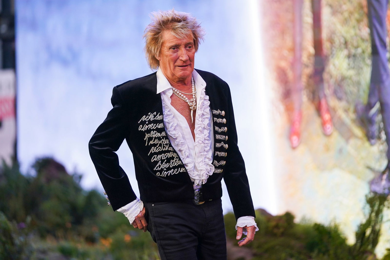 Popstar Rod Stewart muss Konzert absagen.(Archivbild)