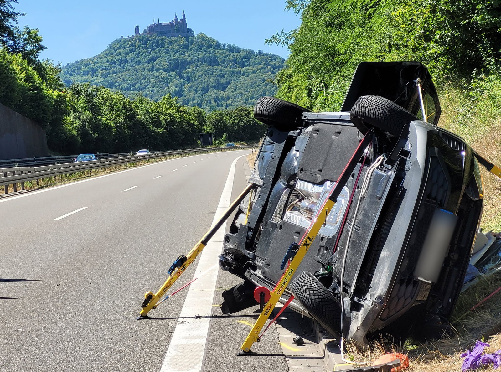 Verkehrsunfall mit Verletzten bei Hechingen. (Archivfoto)