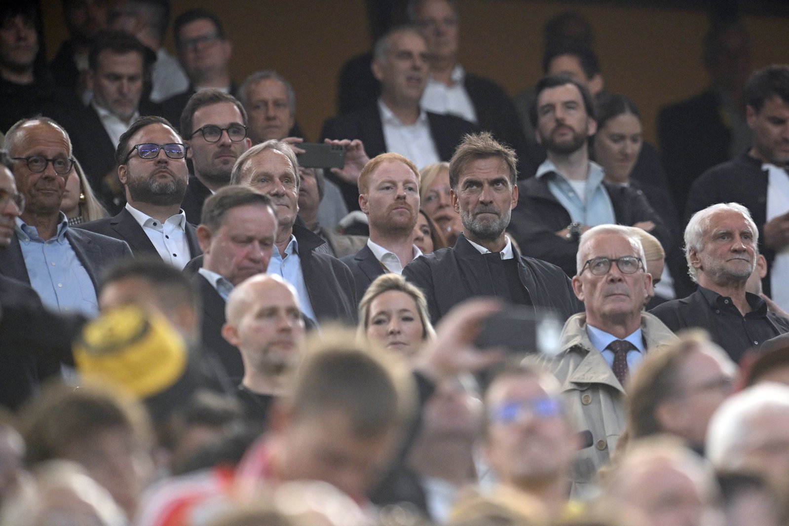 Der neue Bundestrainer Jürgen Klopp sah in Dortmund ein Spiel mit hohem Tempo. 
