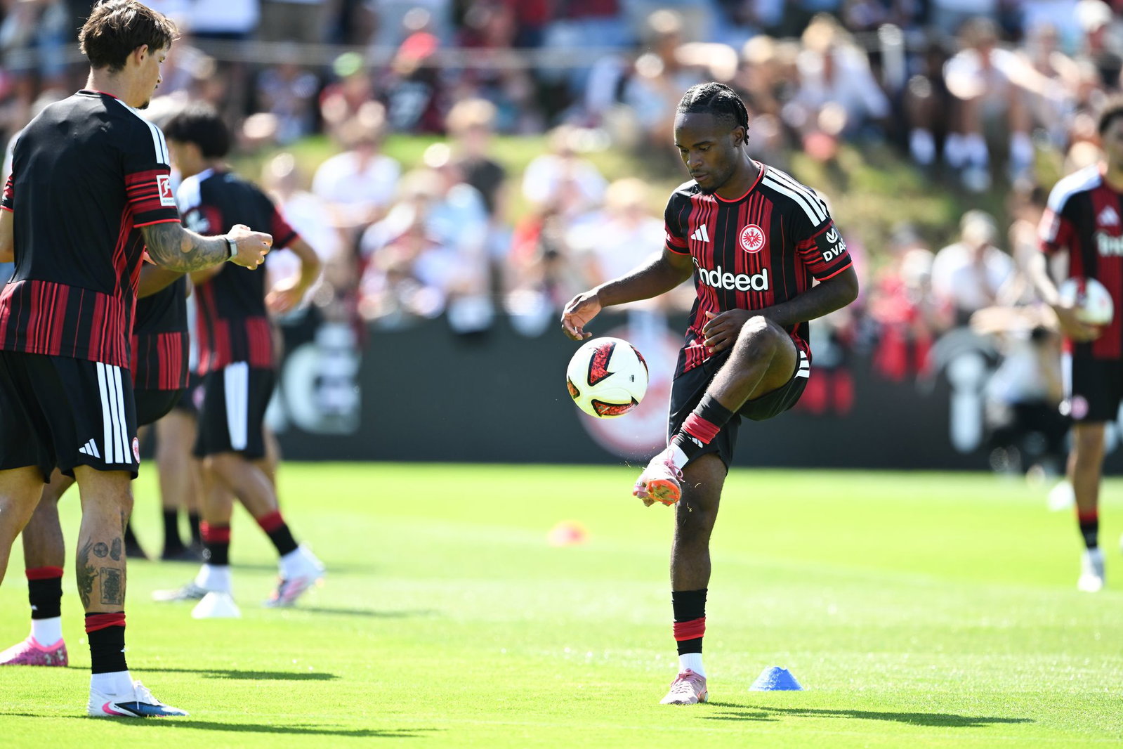 Noel Futkeu spielt in der kommenden Saison bei Aufsteiger Elversberg (Archivbild).