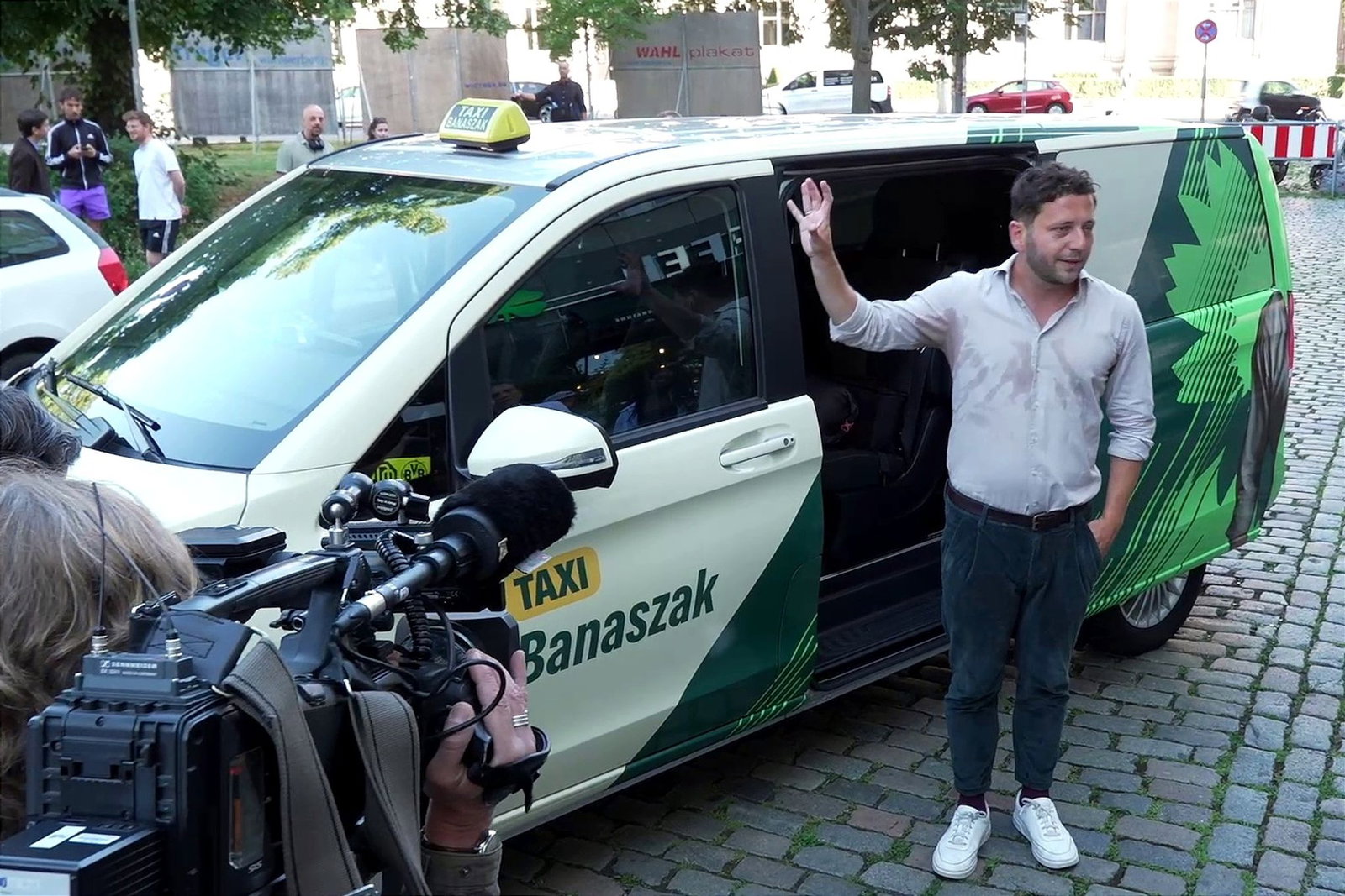 Fährt «frei von Angst und mit großer Freude»: Grünen-Chef Felix Banaszak