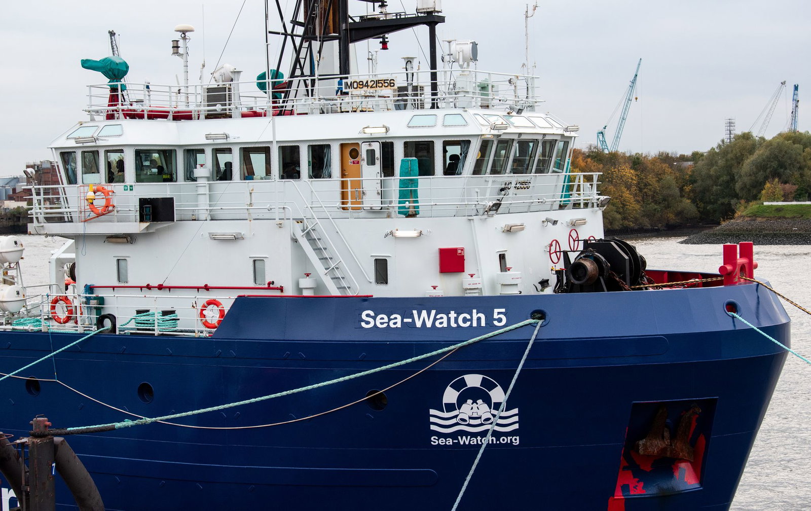 Die «Sea-Watch 5» wurde von den italienischen Behörden für 45 Tage festgesetzt. (Foto: Archiv)