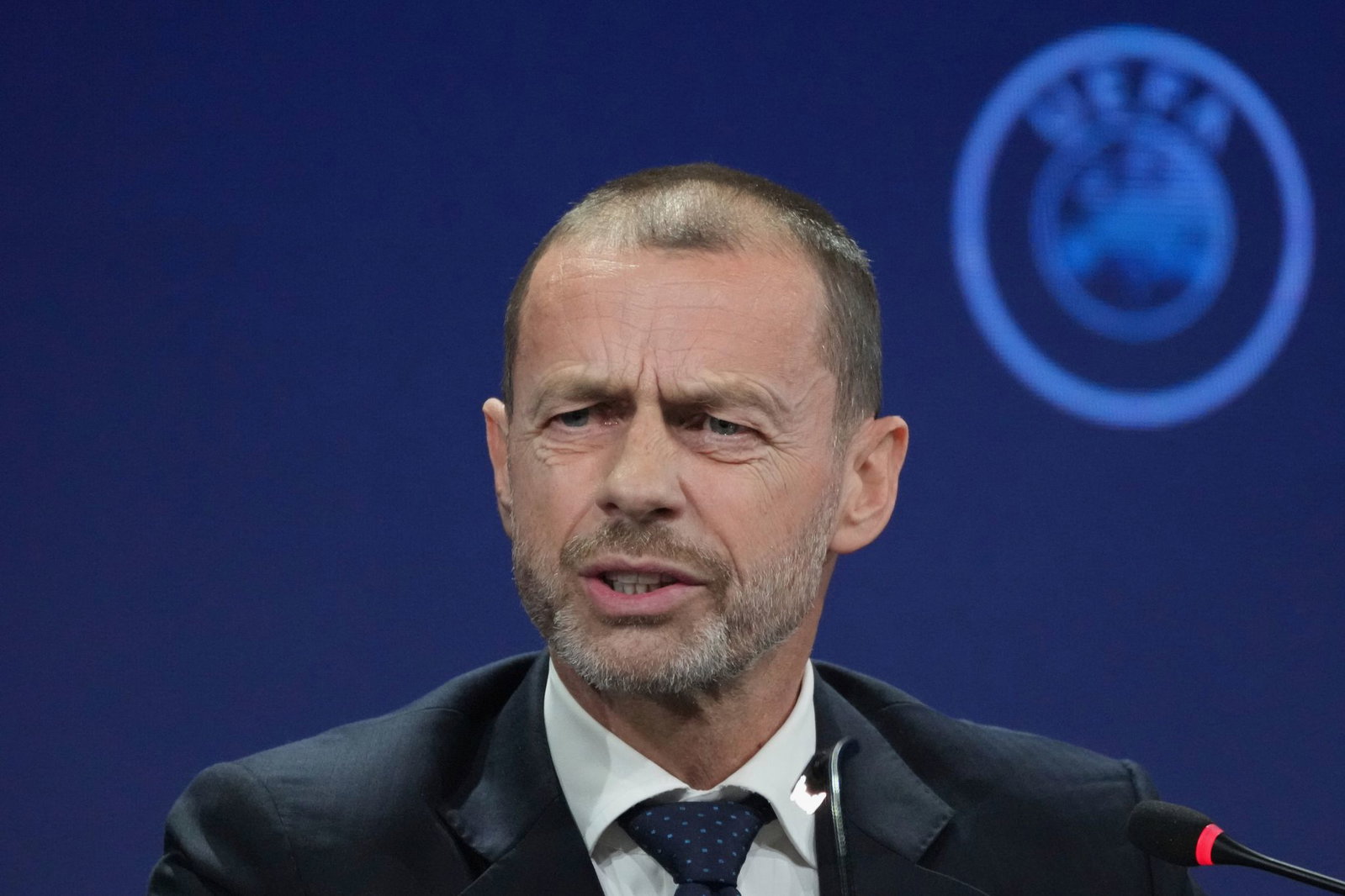 Aleksander Ceferin führt den Aufstand gegen Gianni Infantino an. (Archivbild)